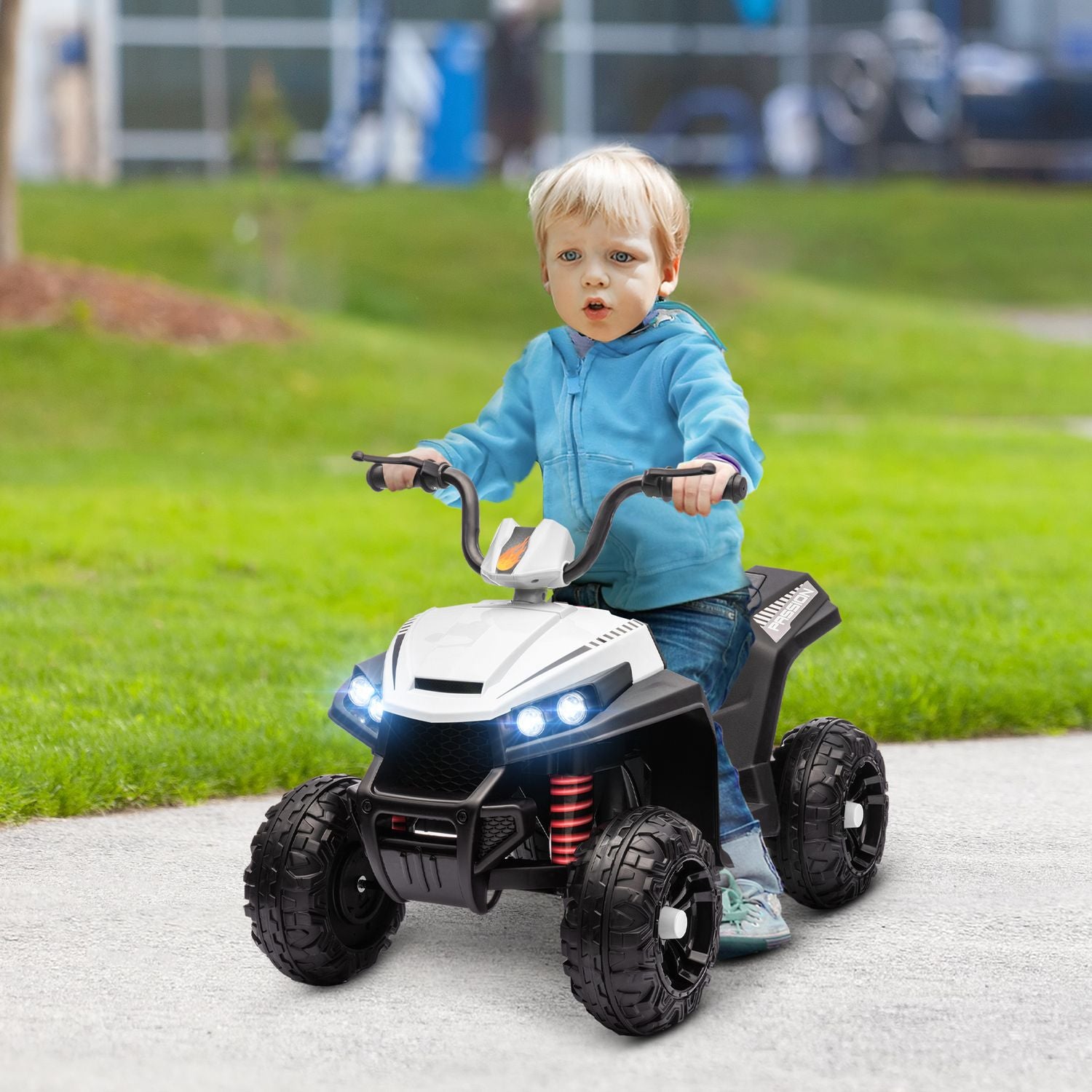 12V Kids Electric Quad, metall, MP3, 3-5 år, 5 km/h