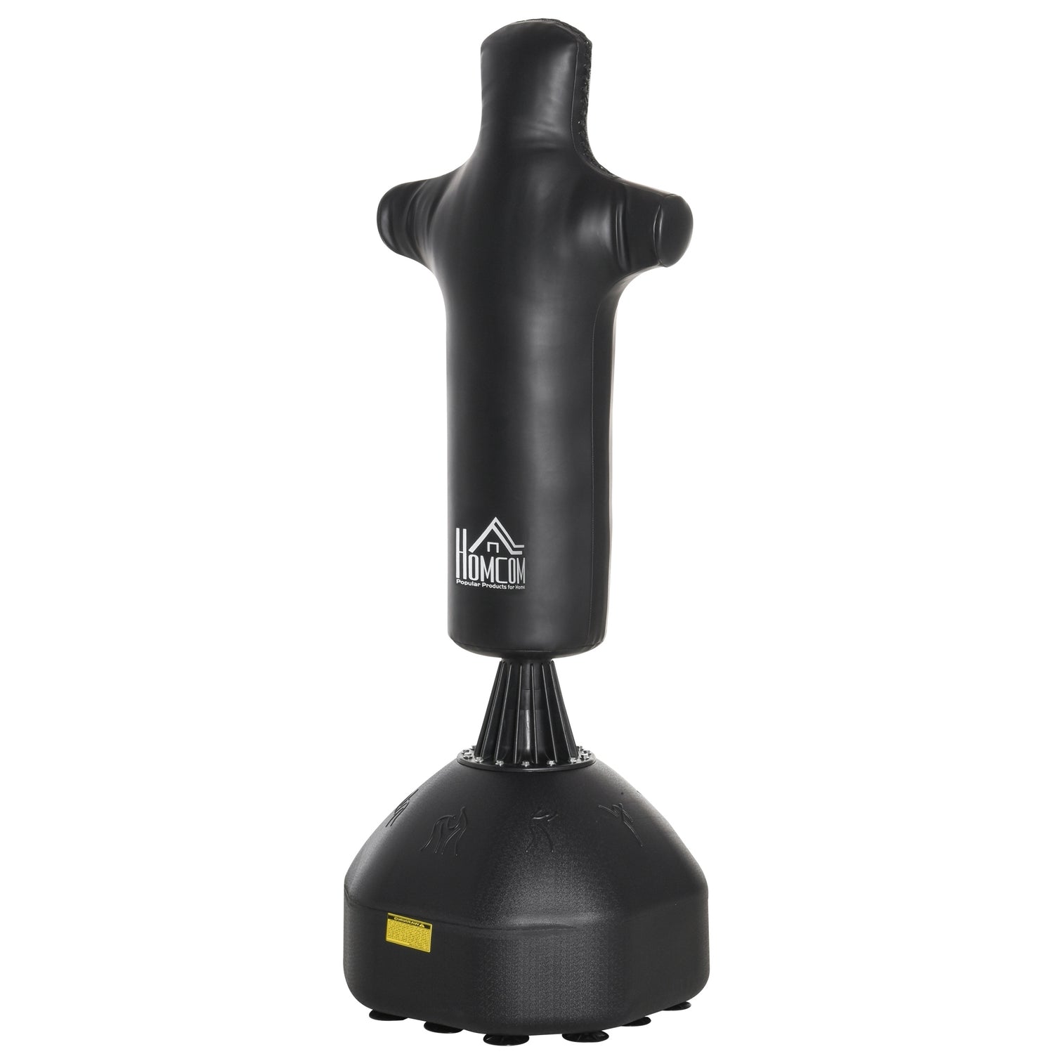 180 cm Heavy Duty stående boxningspåse – svart