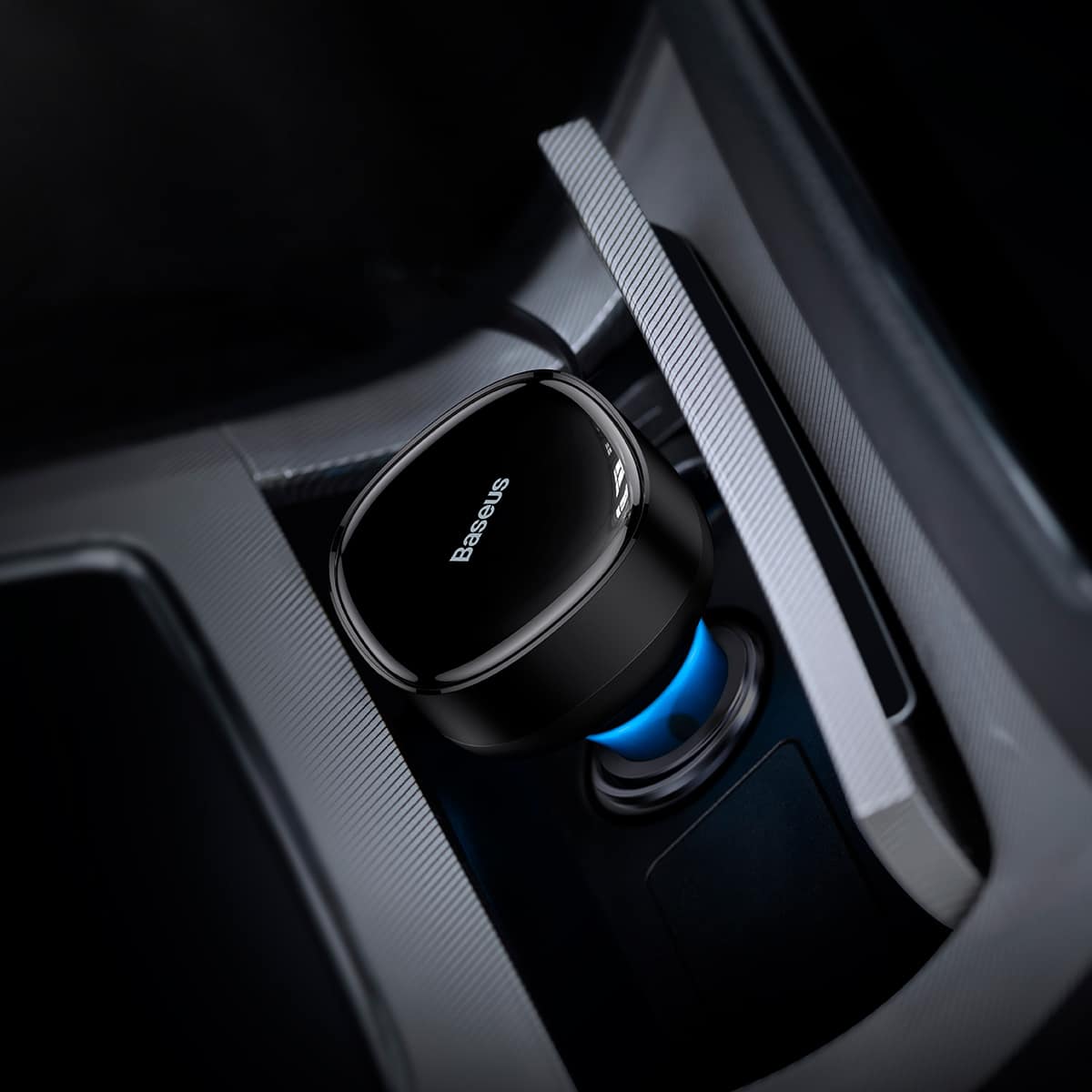 2in1 billaddare 33W 2x USB-C Enjoyment svart