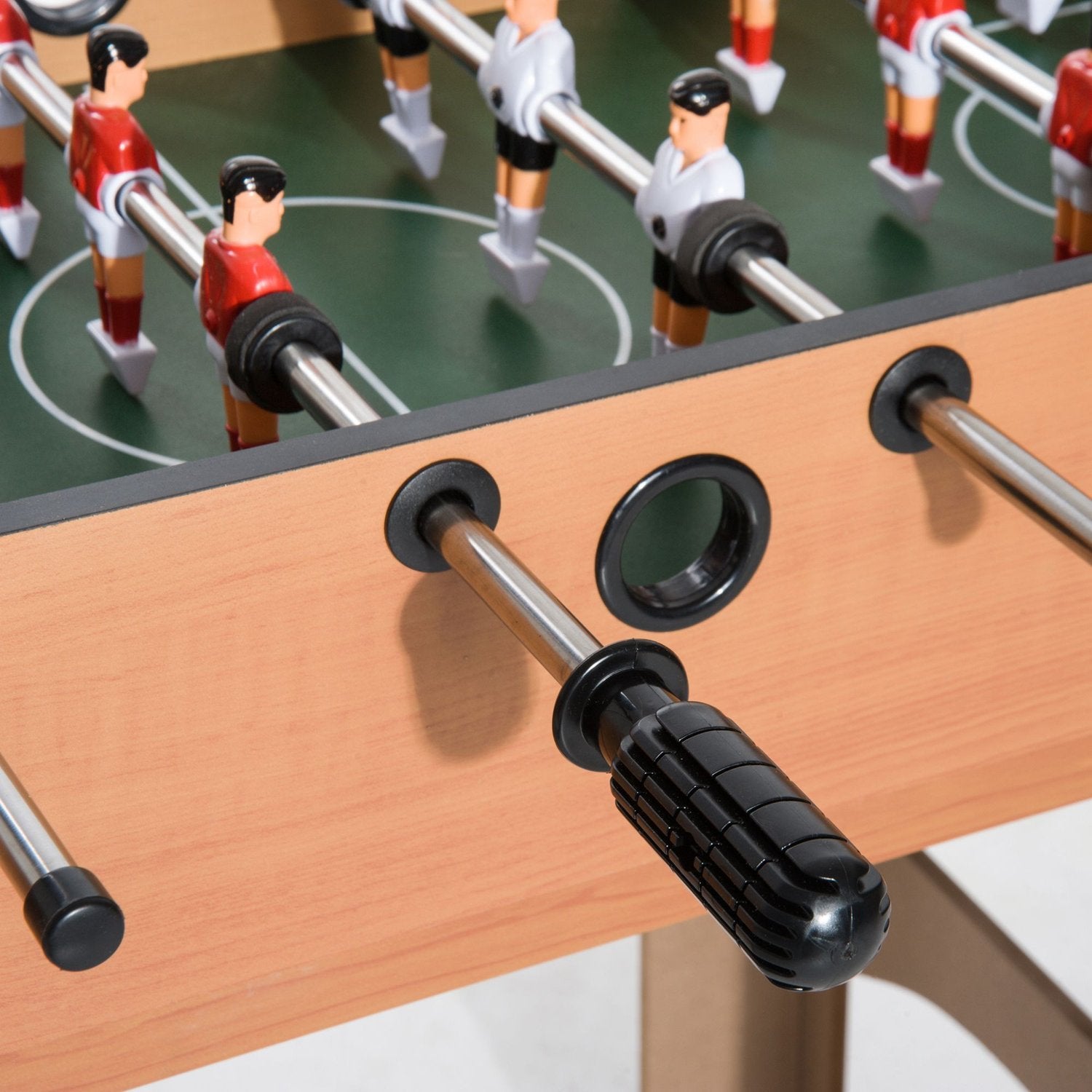 4-i-1 spelbord: fotboll, hockey, tennis, biljard