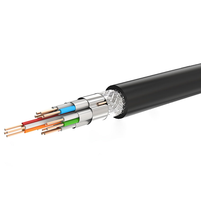 Audio Video kabel microHDMI - HDMI 2.0 1m svart