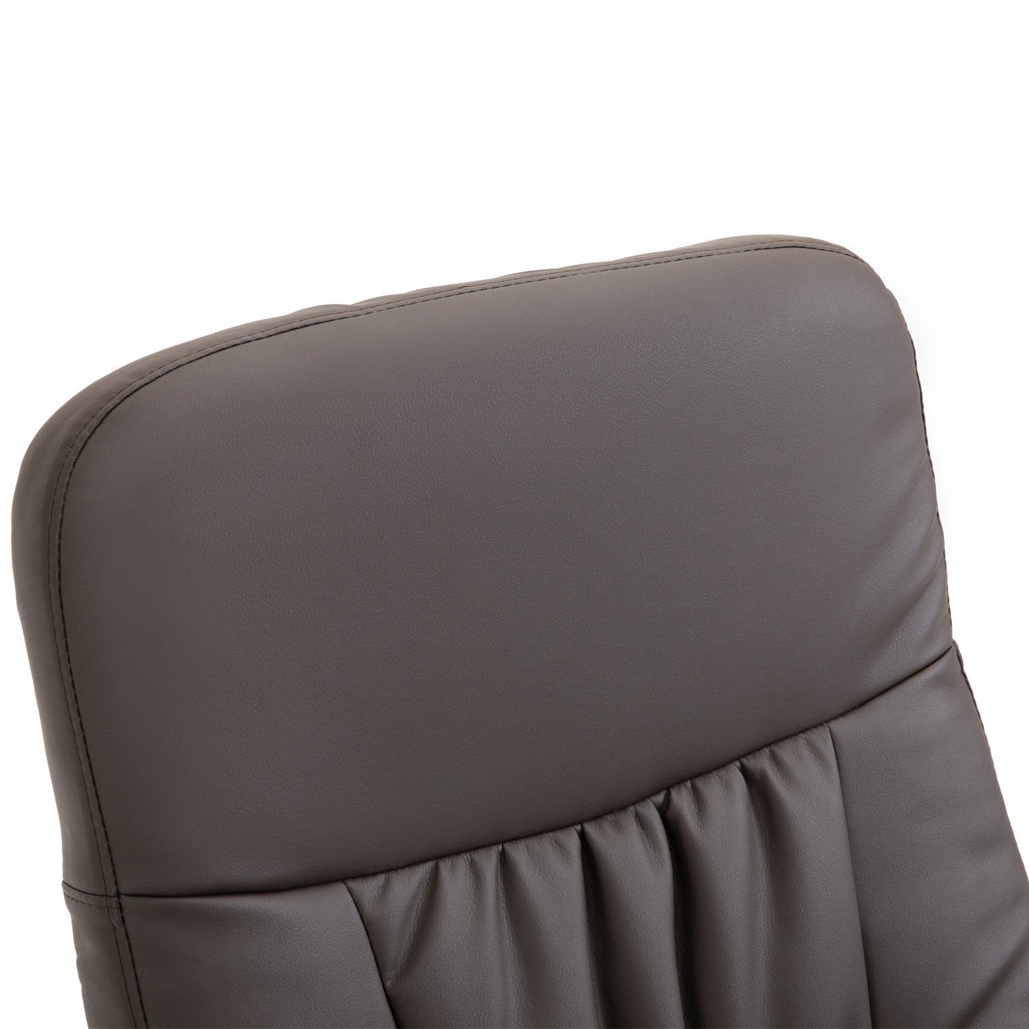 Liggstol med fotpall, konstläder, massage功能