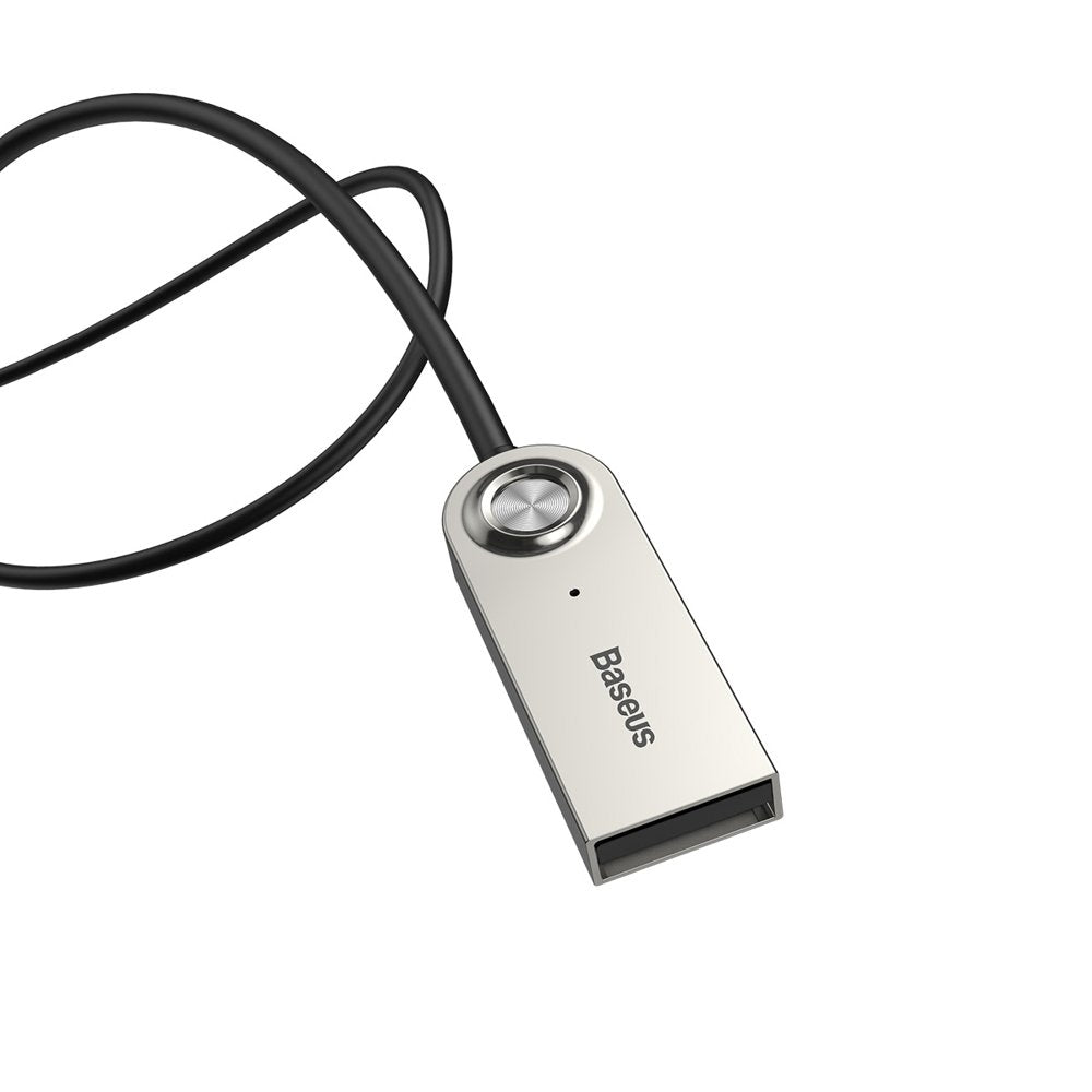 BA01 Bluetooth 5.0 ljudmottagare ljudadapterkabel AUX-jack svart
