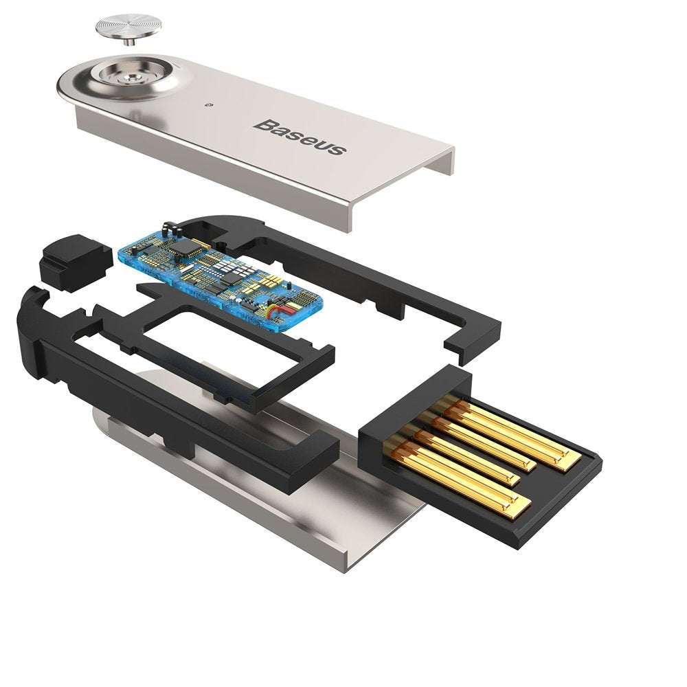 BA01 Bluetooth 5.0 ljudmottagare ljudadapterkabel AUX-jack svart