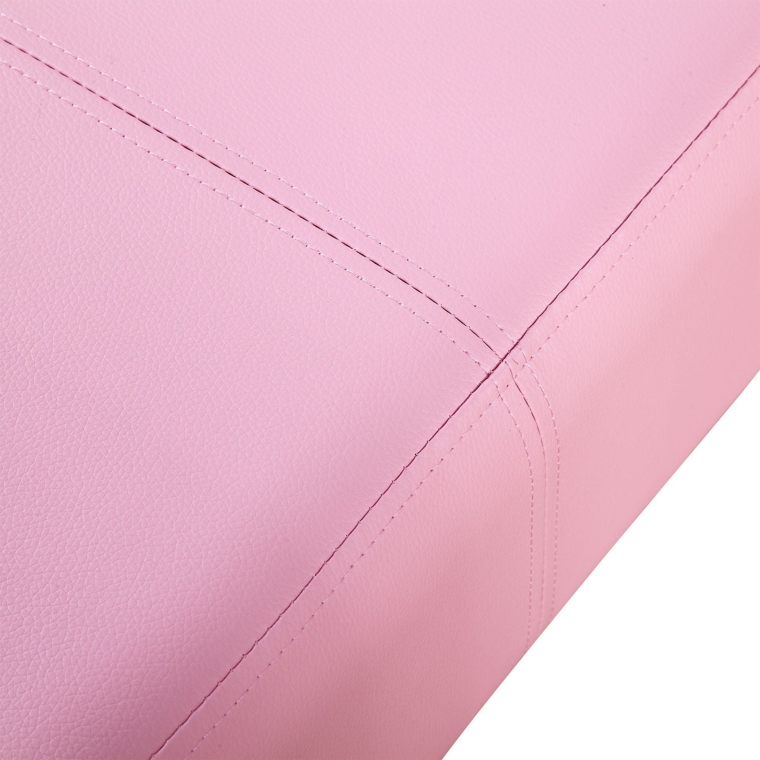 Rosa barnfåtölj & fotpall – 83x42x41cm, Comfort Set