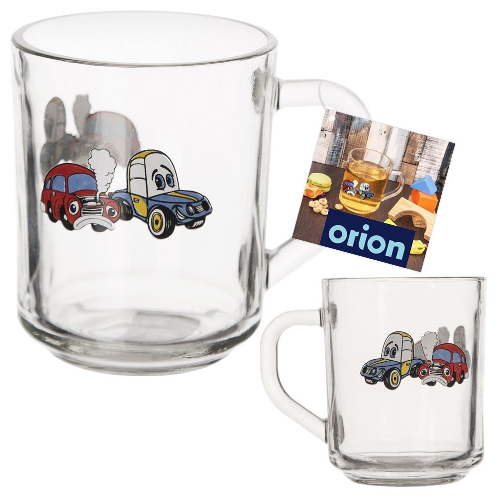 Barnmugg med bilmotiv - tål diskmaskin och mikrovågsugn