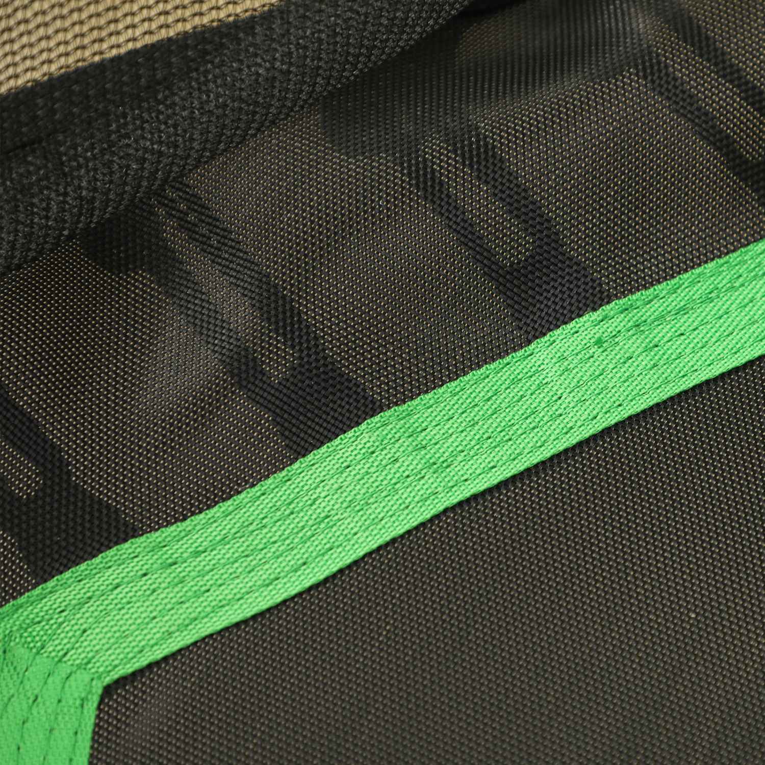 Barntrampolin med skyddsnät, Ø163,5 cm, grön