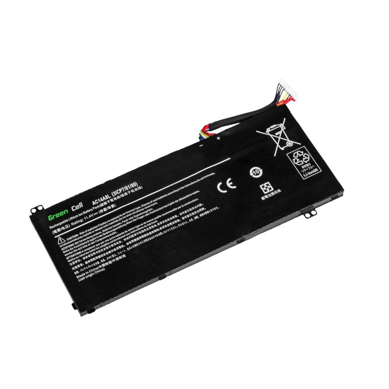 Batteri AC14A8L för Acer Aspire Nitro V15 etc., 11,4V 3800mAh