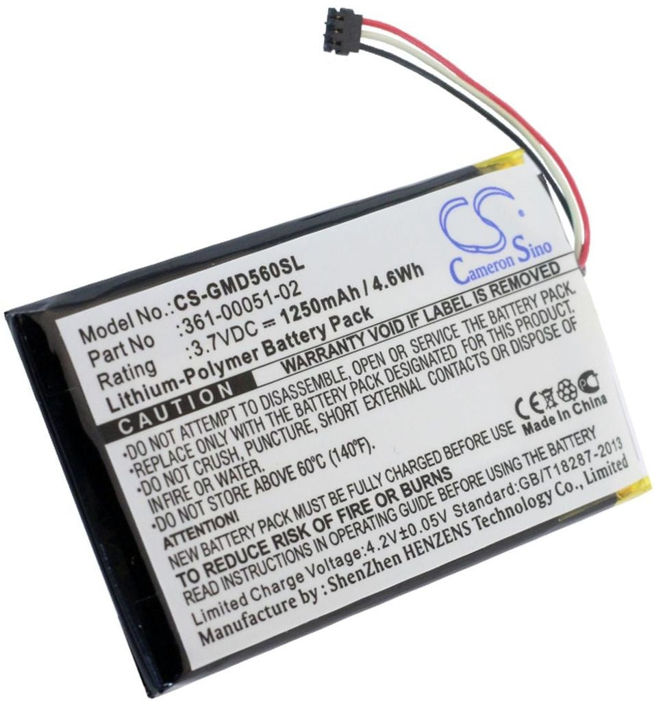 Batteri till Garmin Dezl 560LMT mm