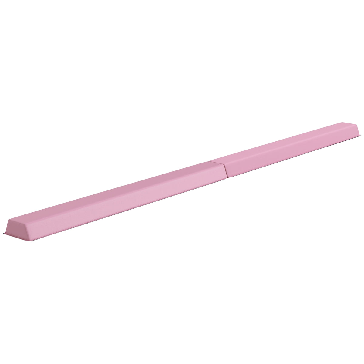 Bärbar 236 cm halkfri rosa gymnastikbalk för barn