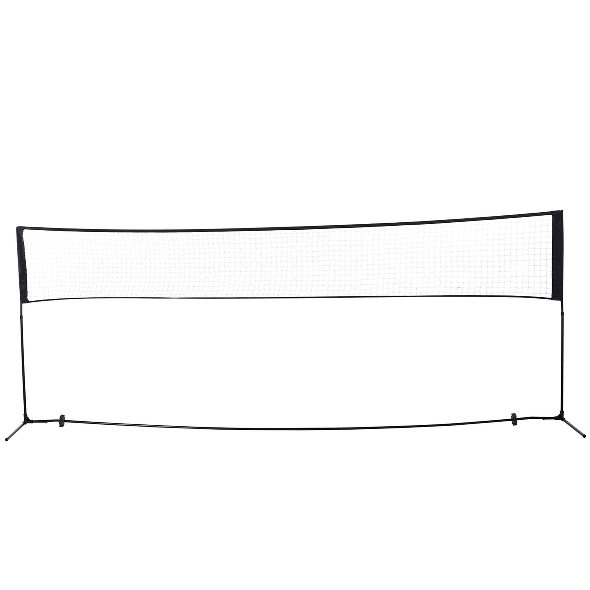 Přenosná síť na badminton, volejbal a tenis, 2 výšky 94/158 cm