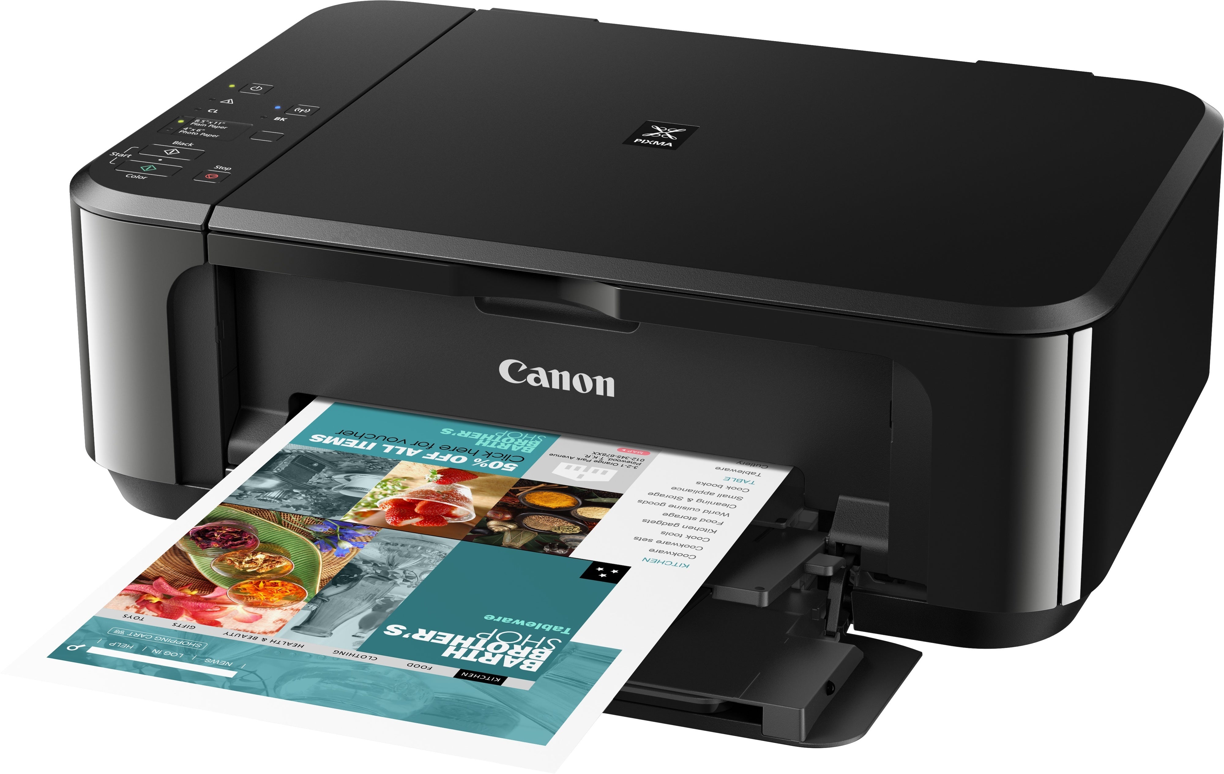 Canon Pixma MG3650S - multifunktionsskrivare, svart