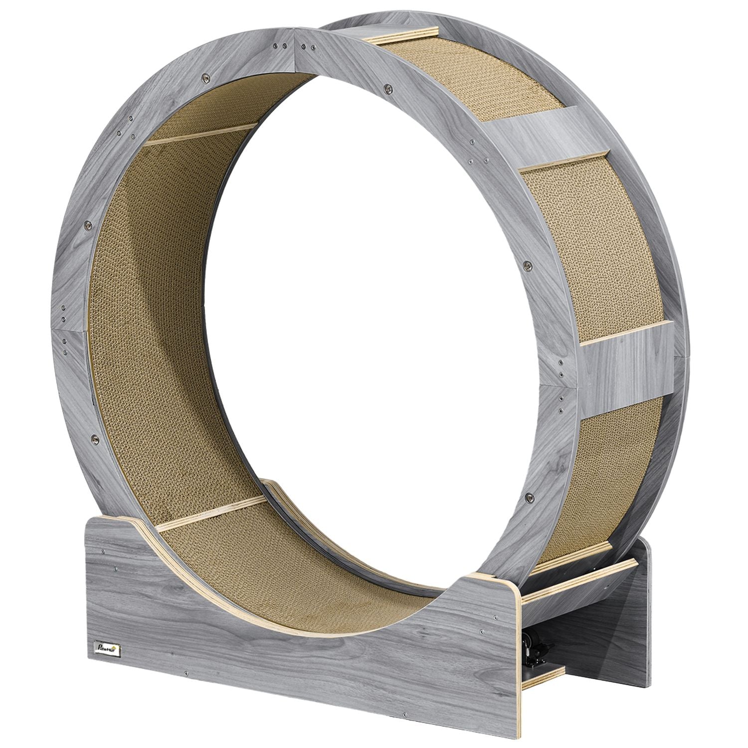 Cat Motionscykel med broms & skrapbräda, grå