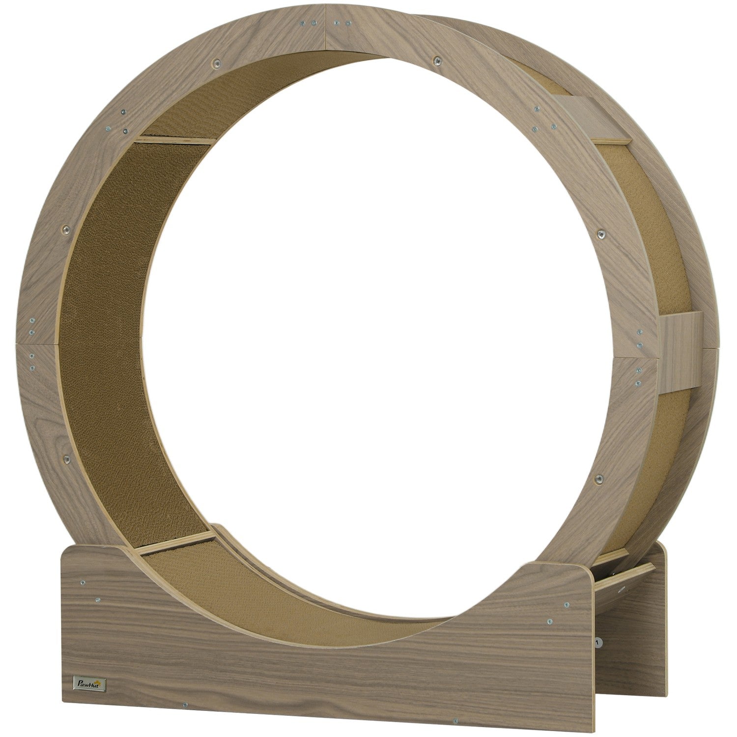 Cat träningshjul med broms och skrapbräda