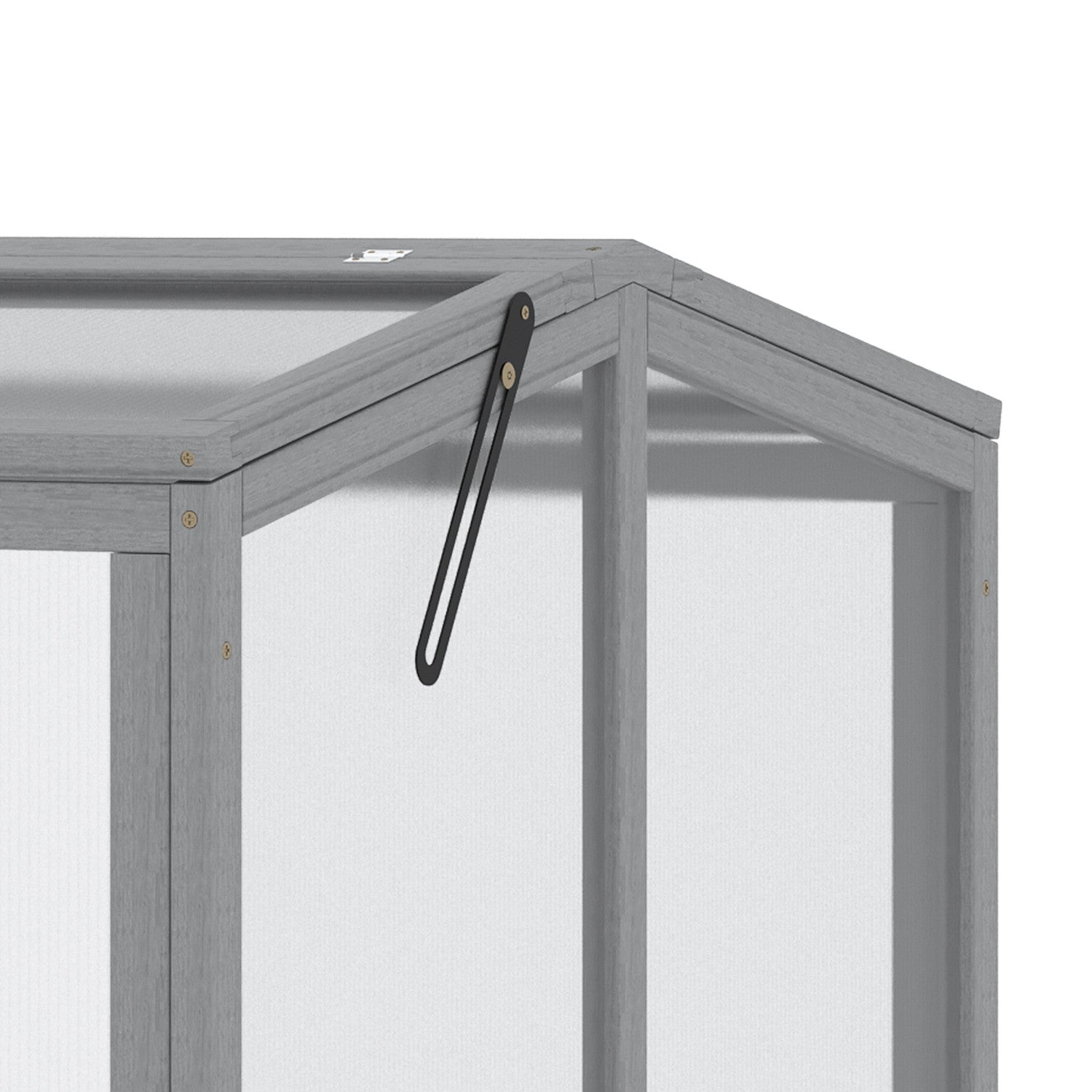 Cold Frame Greenhouse – Trä & Polykarbonat, 90x80x58 cm