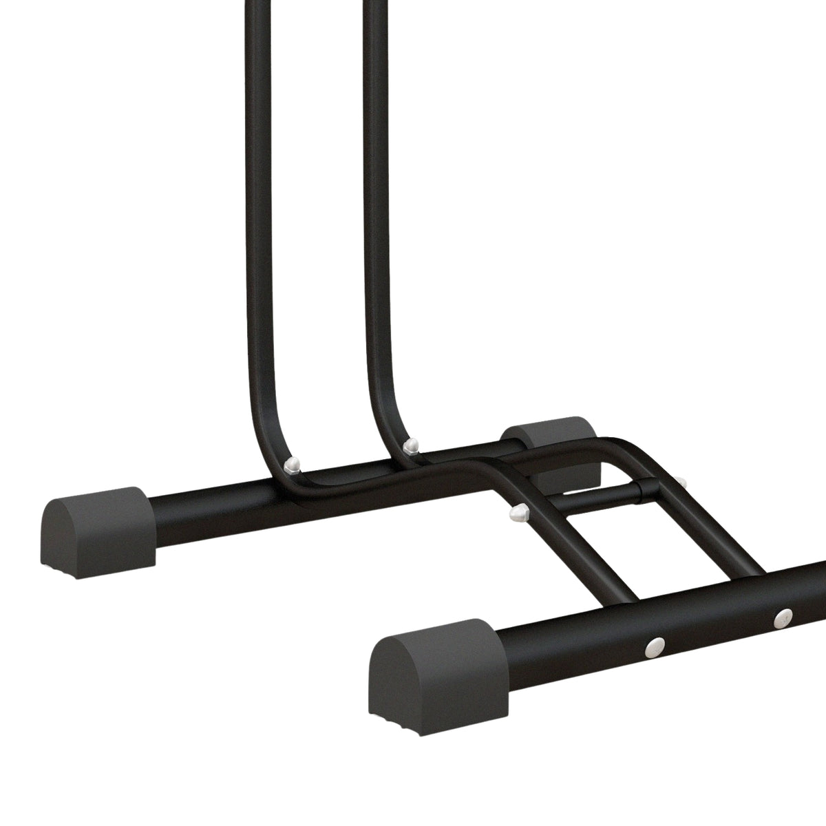 Cykelställ i metall – vertikalt och horisontellt, väderbeständigt, 45x44x118cm