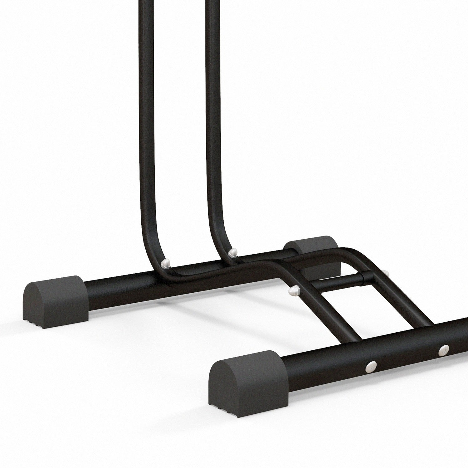 Cykelställ i metall – vertikalt och horisontellt, väderbeständigt, 45x44x118cm