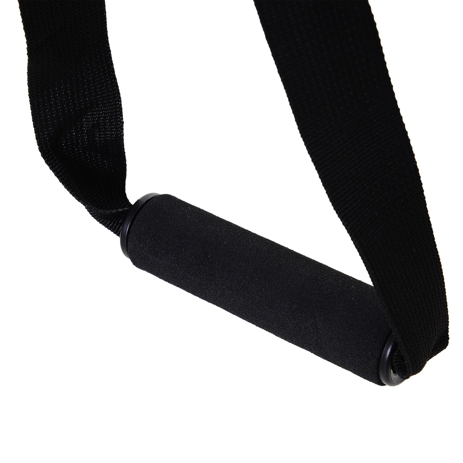 Dipställ med slingtrainer, stabilt stål, svart, 90x81x92,5 cm