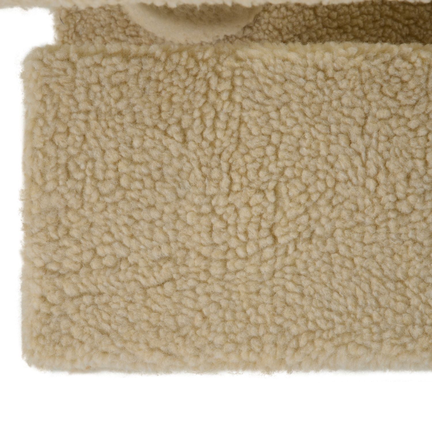 Djurtrappa, 4-stegs plysch, beige, 63,5x43x60 cm