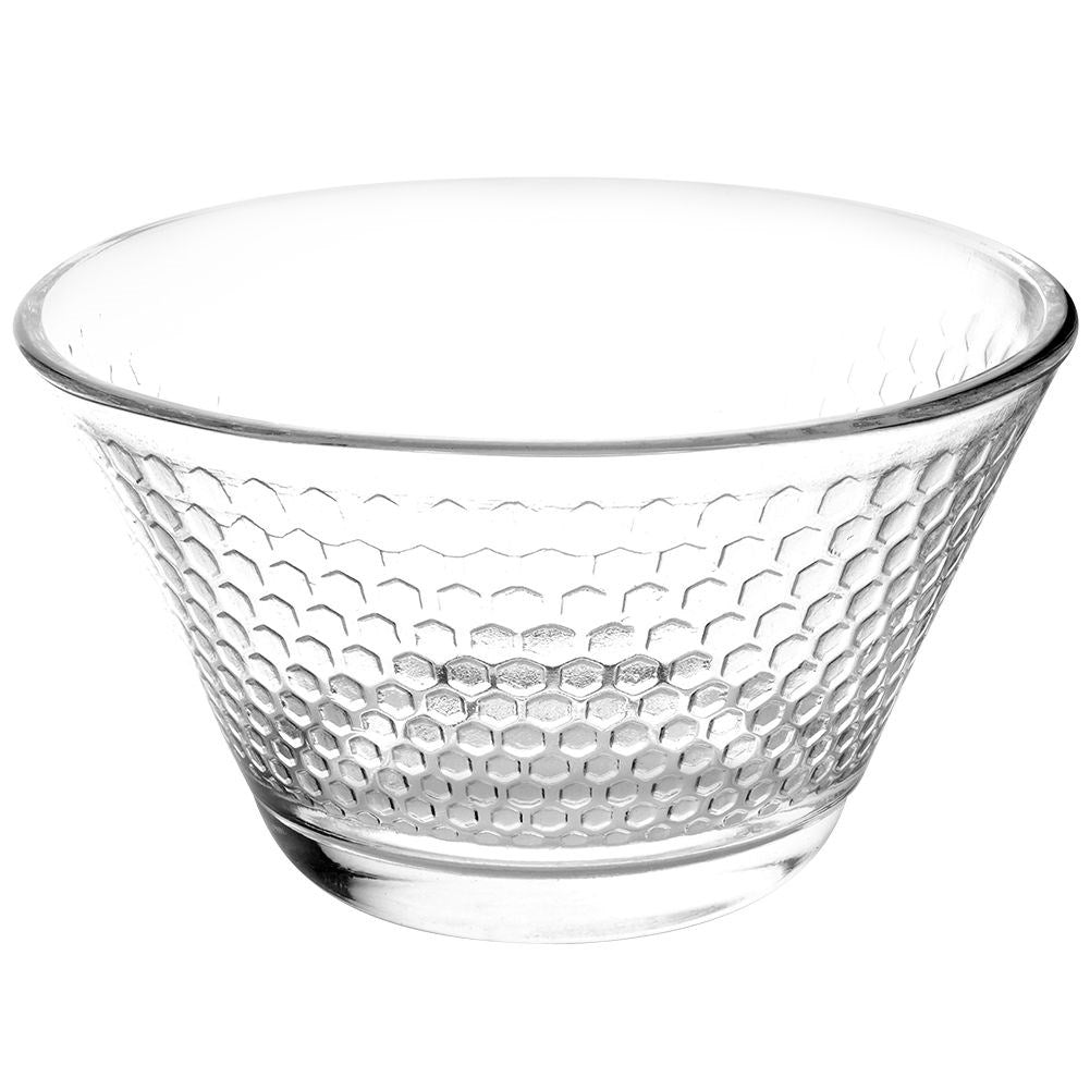 Elegant glasskål set för sallad, snacks, dessert - tål maskindisk