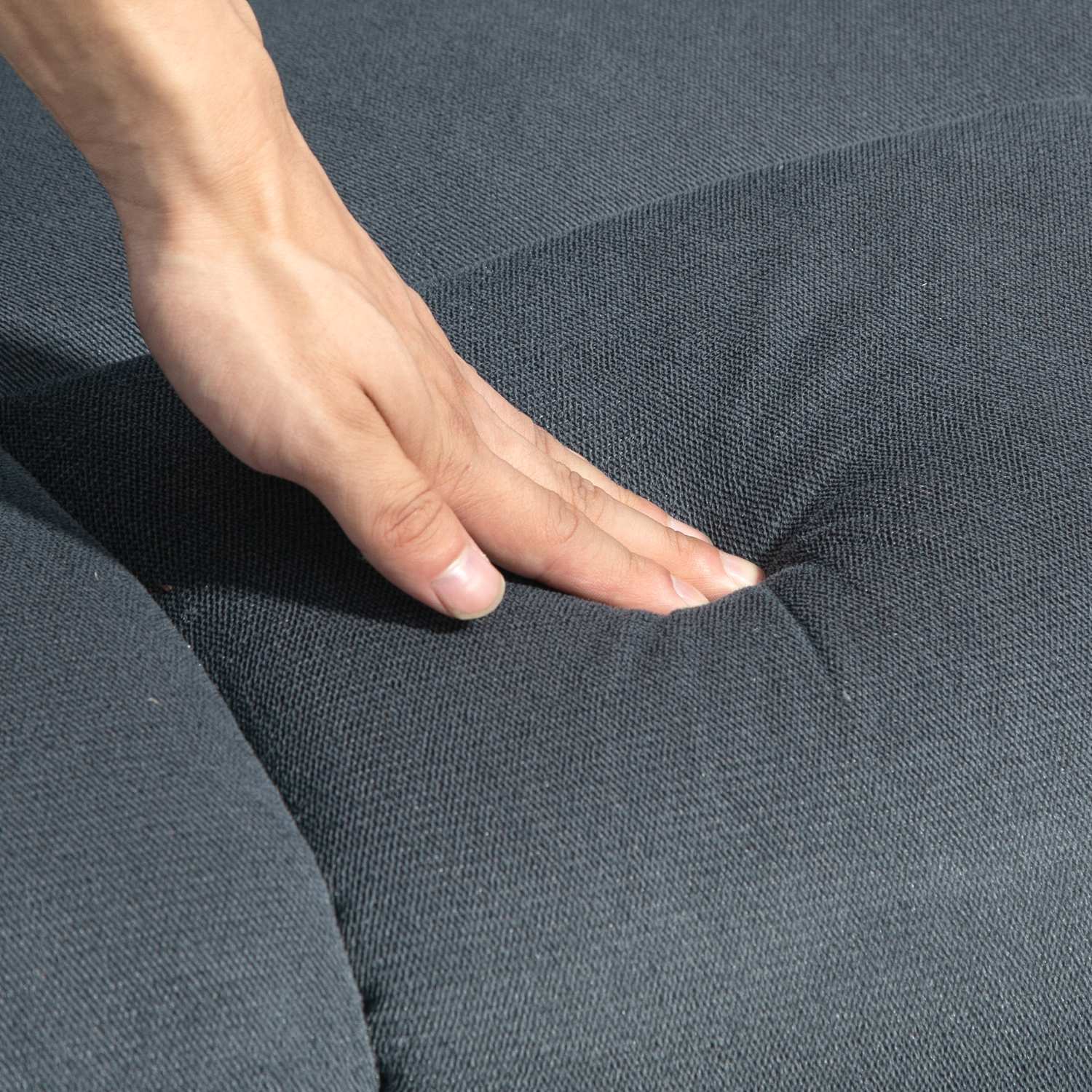 Elektrisk vilstol med fjärrkontroll och sidoficka, grå sammet