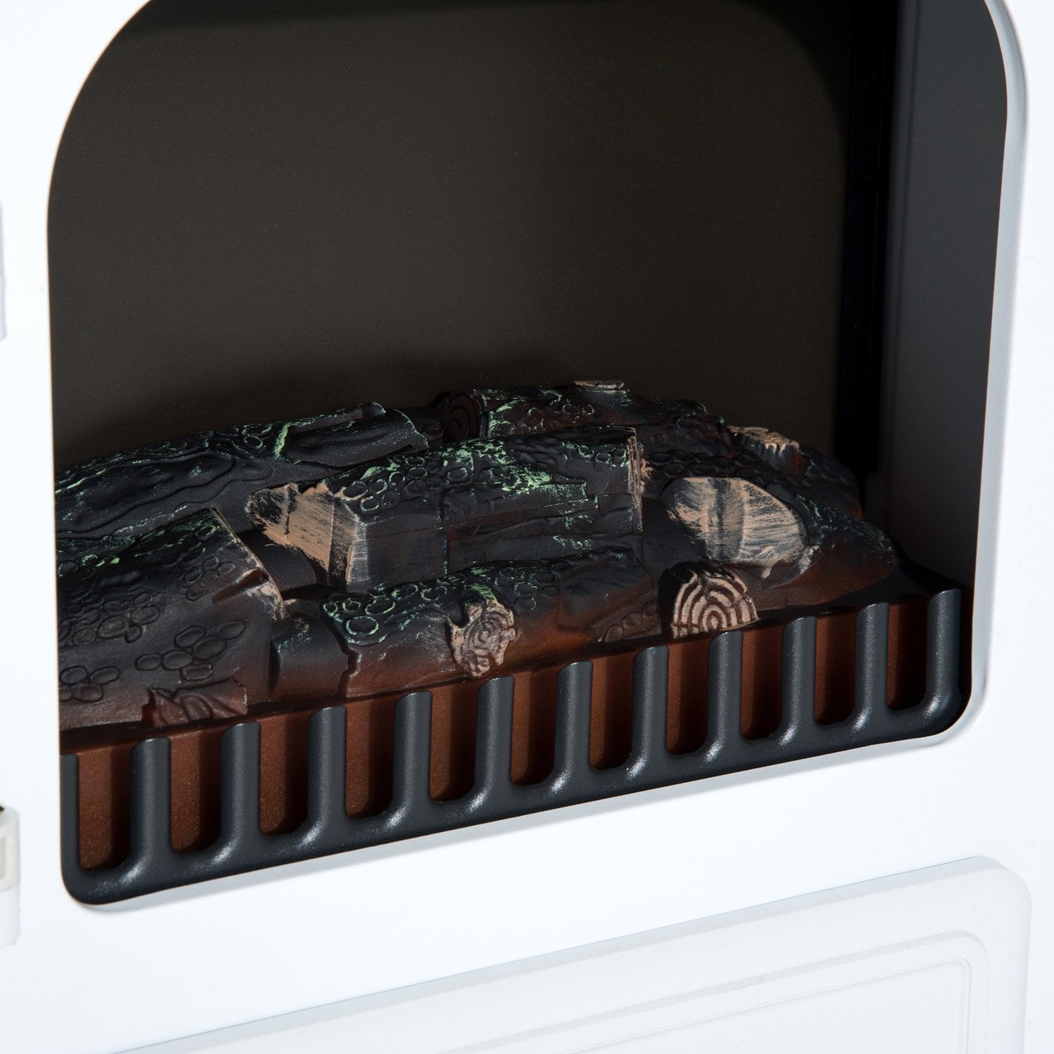 Elspis, 950/1850W, Flameffekt, Vit