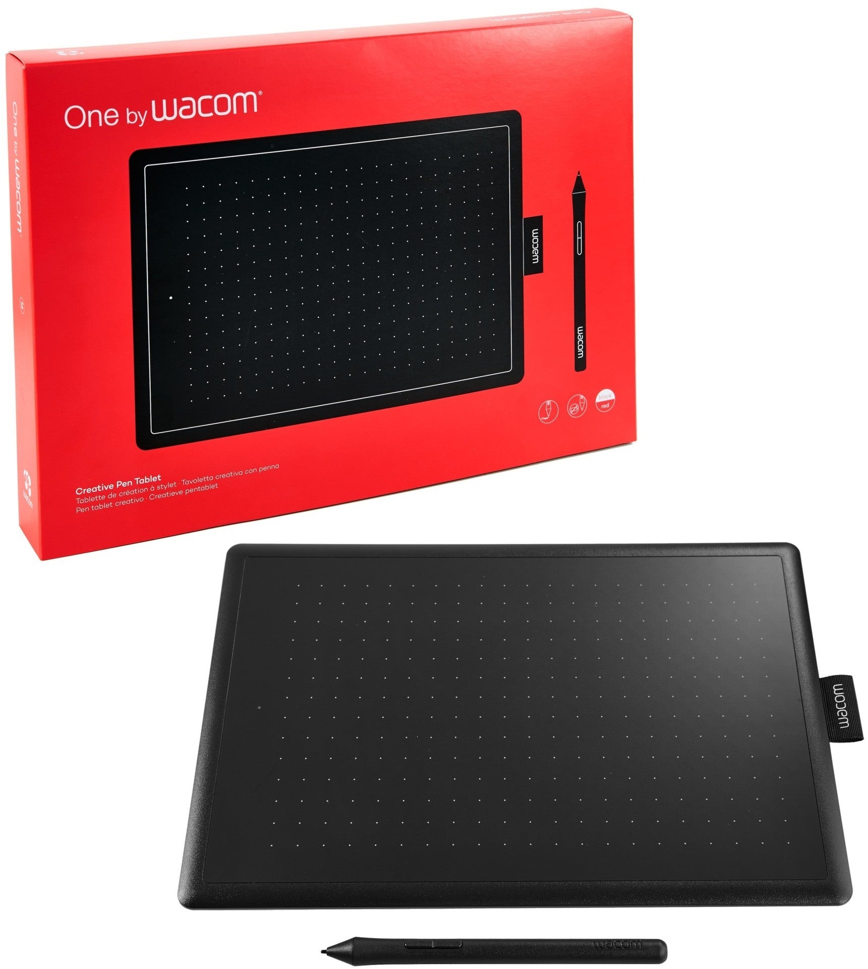 En av Wacom Medium - ritbord