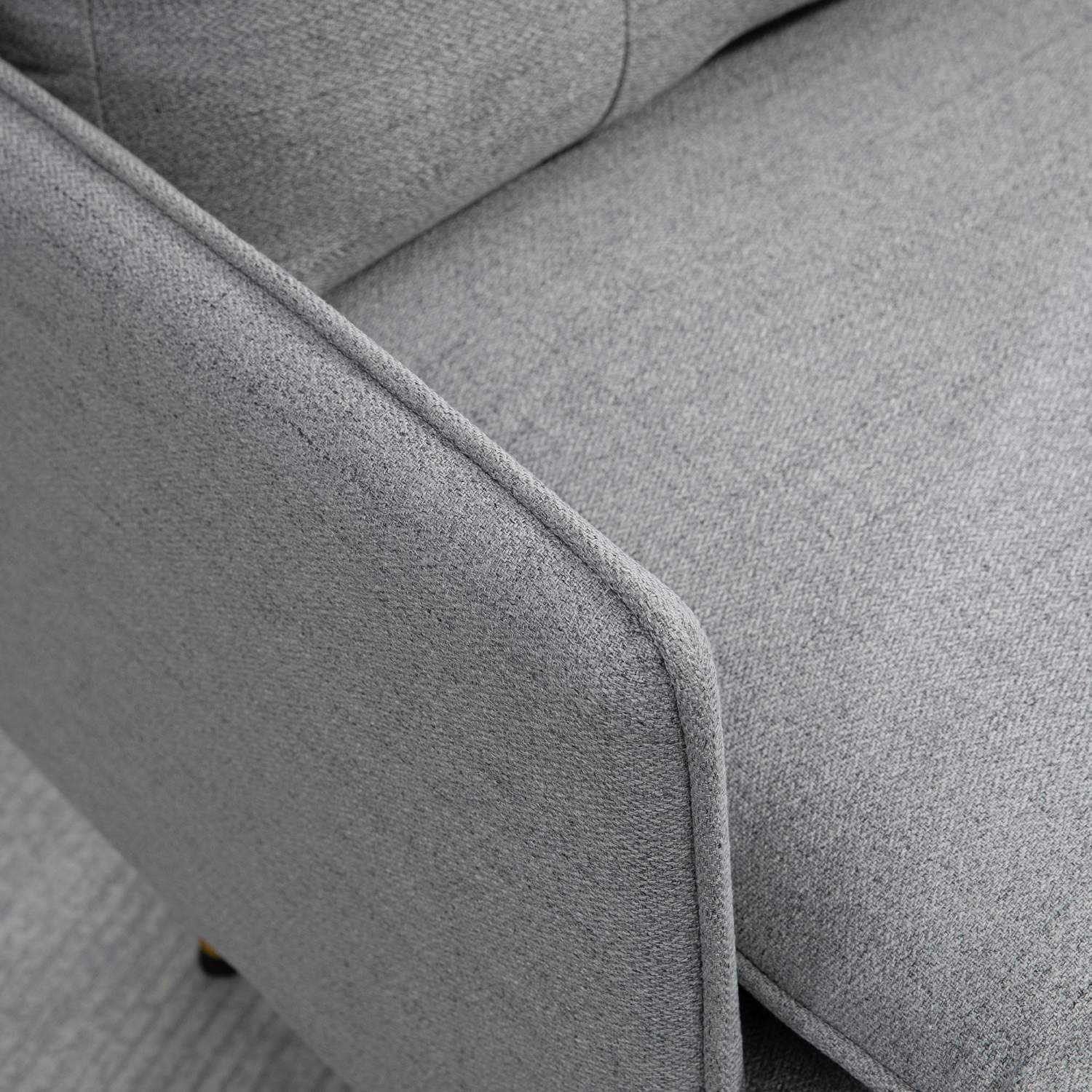 Lounge Fåtölj; Linnelook, kudde, 120 kg kapacitet