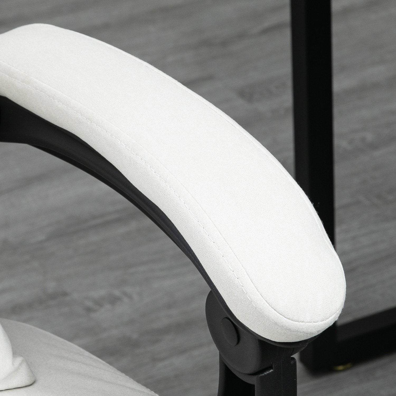 Ergonomisk Krämvit Executive Massage Kontorsstol