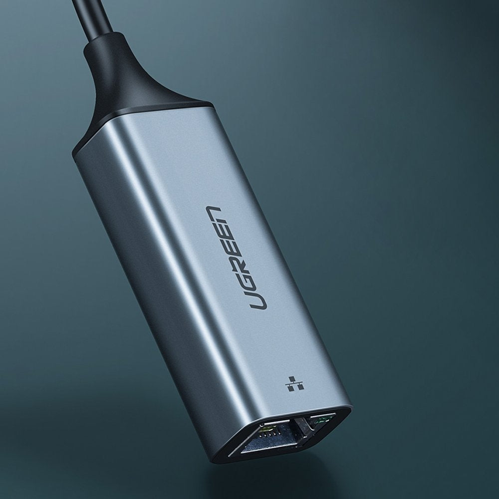 Extern RJ45 LAN-adapter - USB-C 1 Gigabit Ethernet - Grå