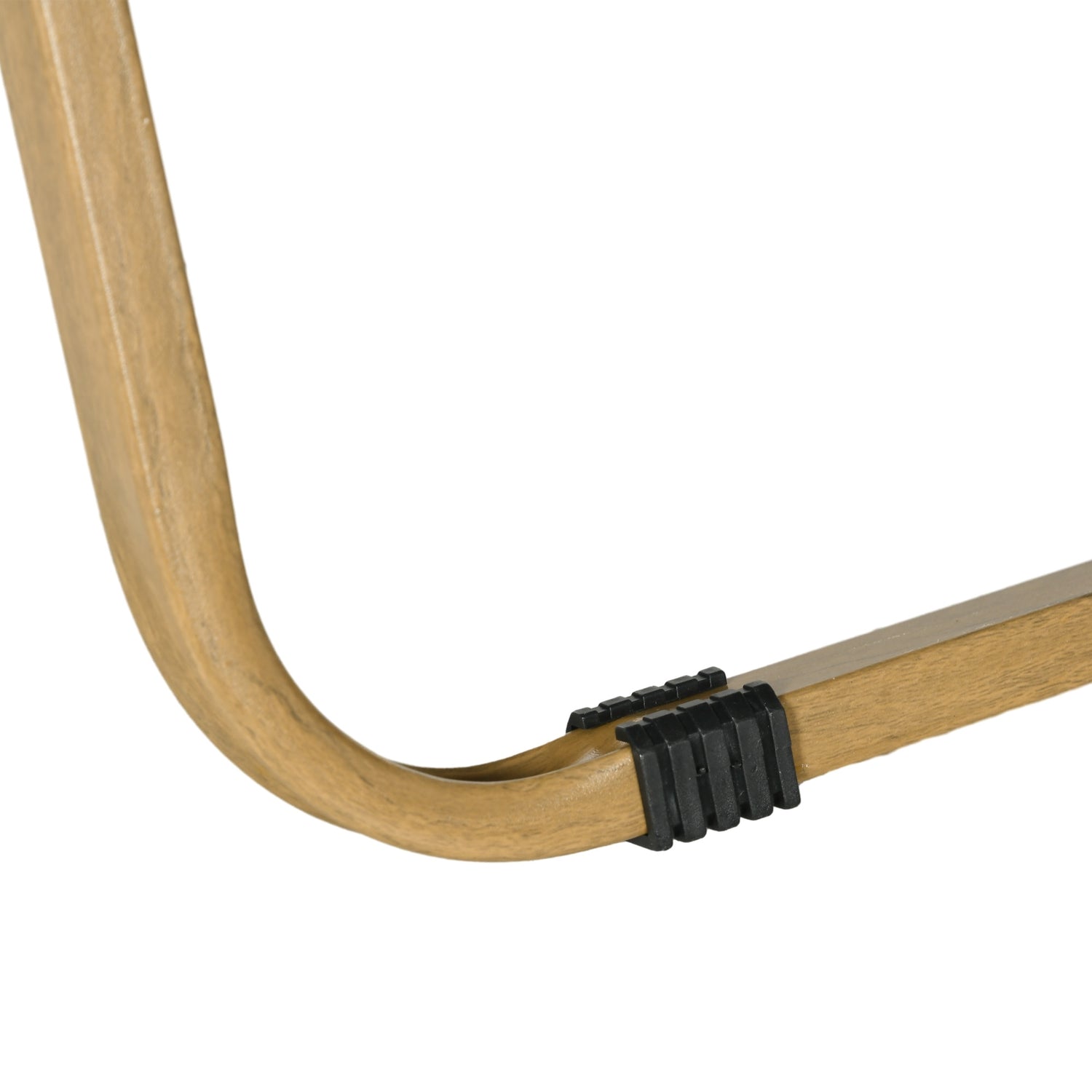 Fällbara campingstolar Set om 2 – Stålram, mörkgrå