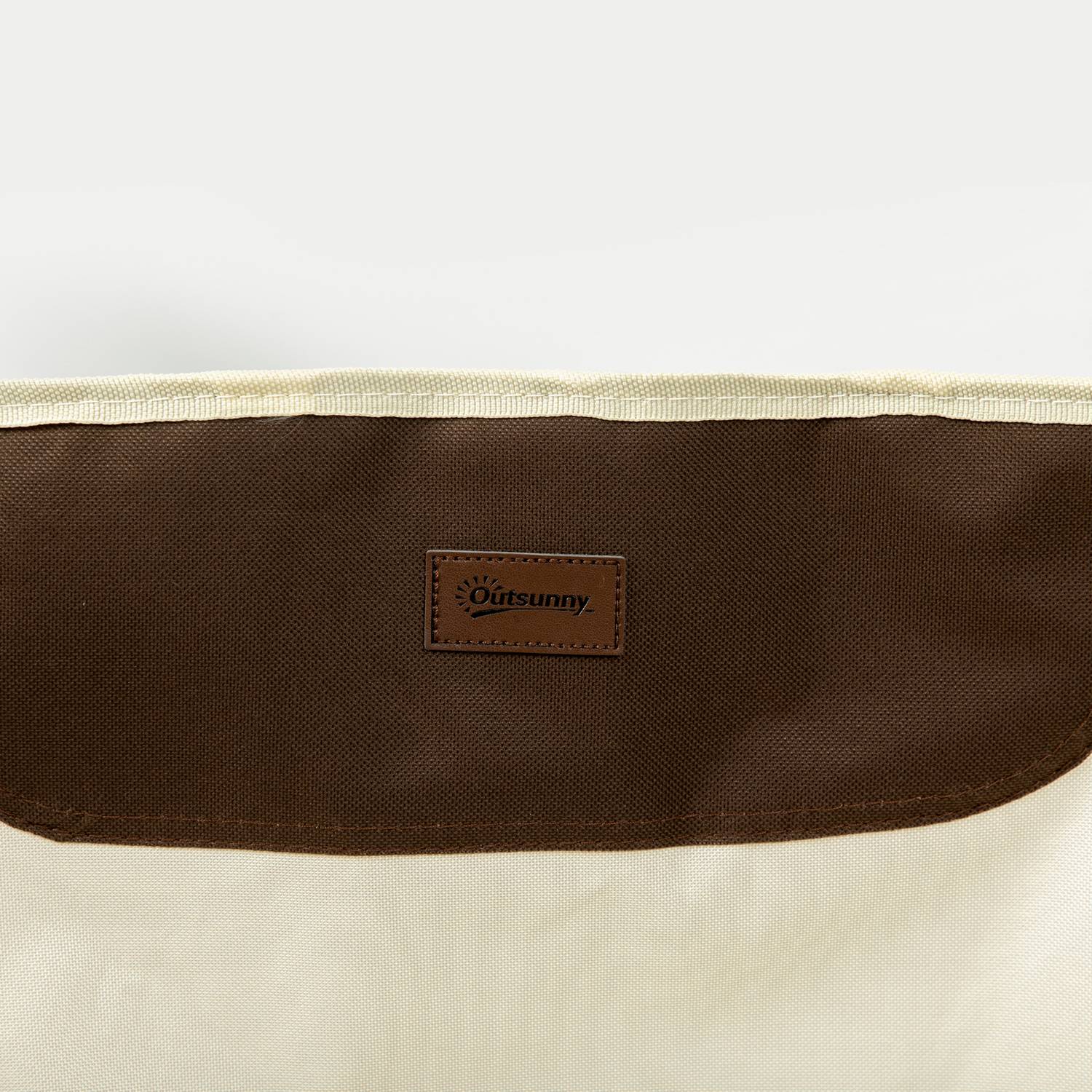 Fällbar campingstol med sidficka och bärväska