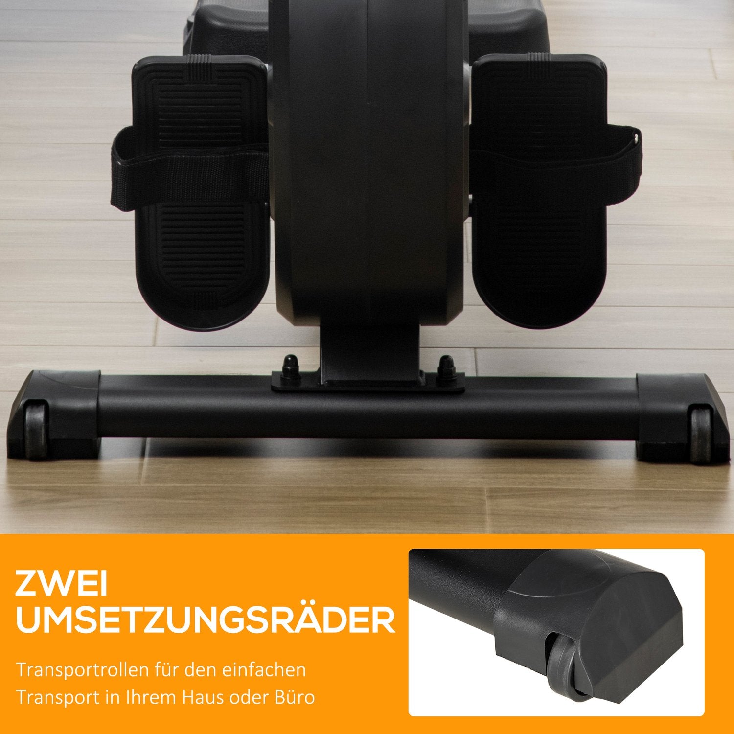 Fällbar roddmaskin – 8 nivåer, träning för hela kroppen