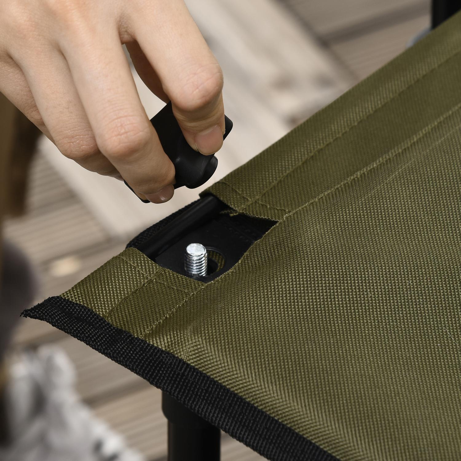 Fällbar strandvagn – justerbar, 4 hjul, avtagbara väskor