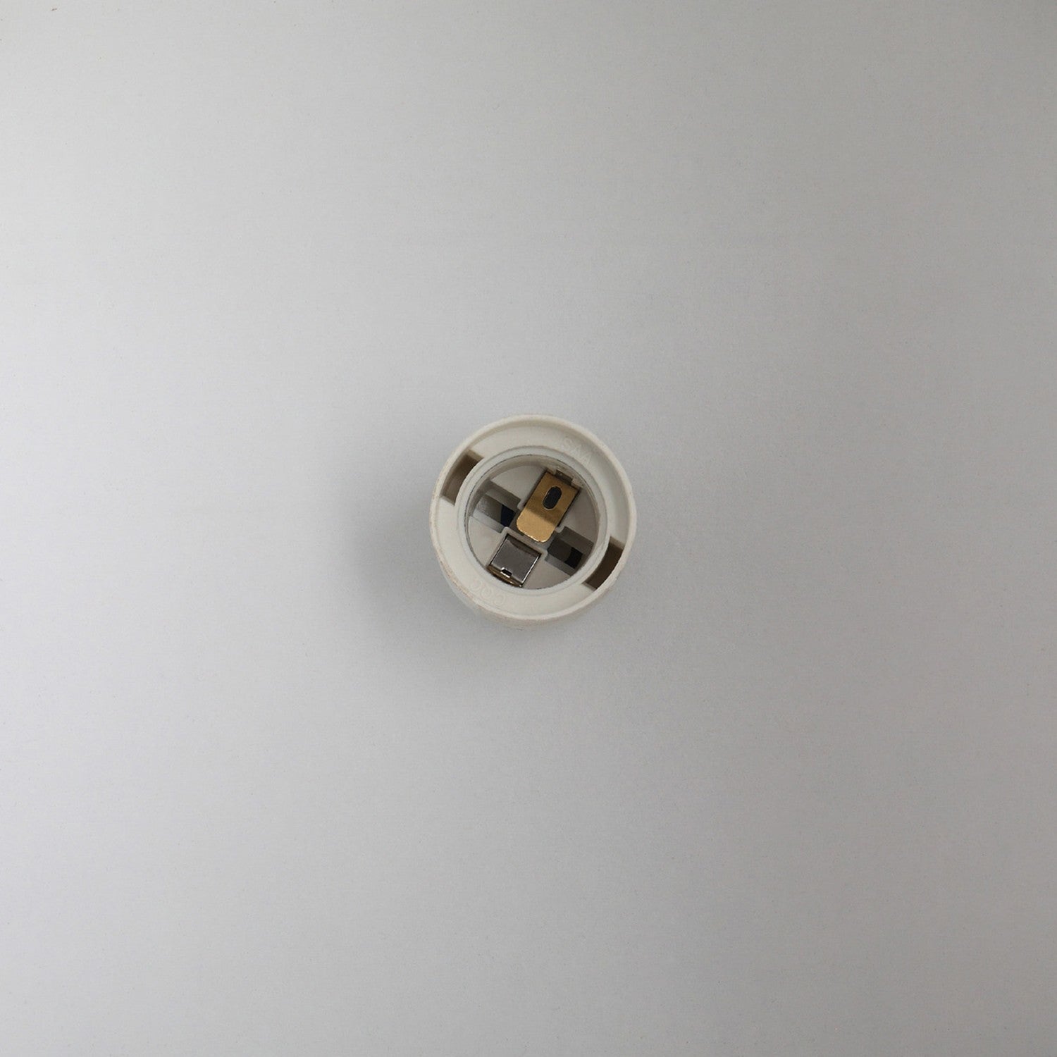 Golvlampa med 3 hyllor, E27 sockel, vit, 26x160cm