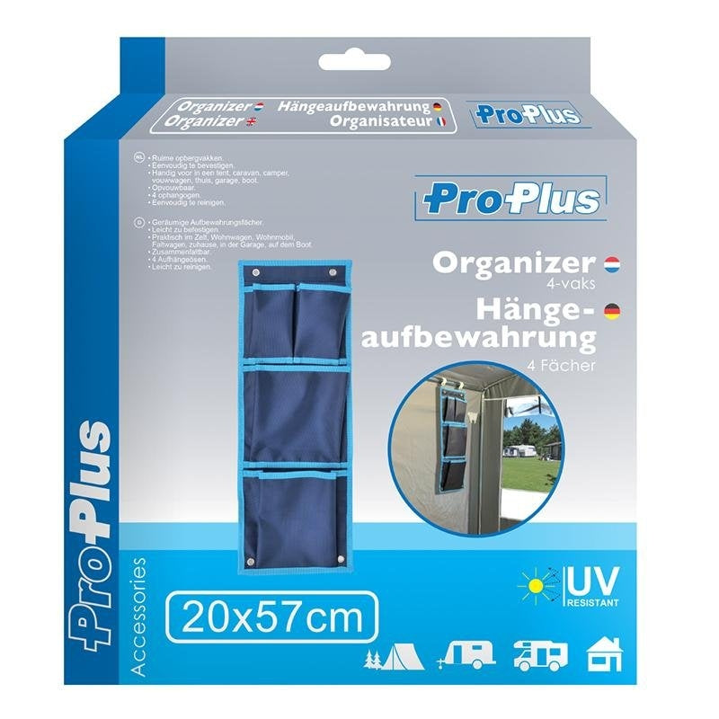 Hängande Organizer 4 fickor 20x57cm