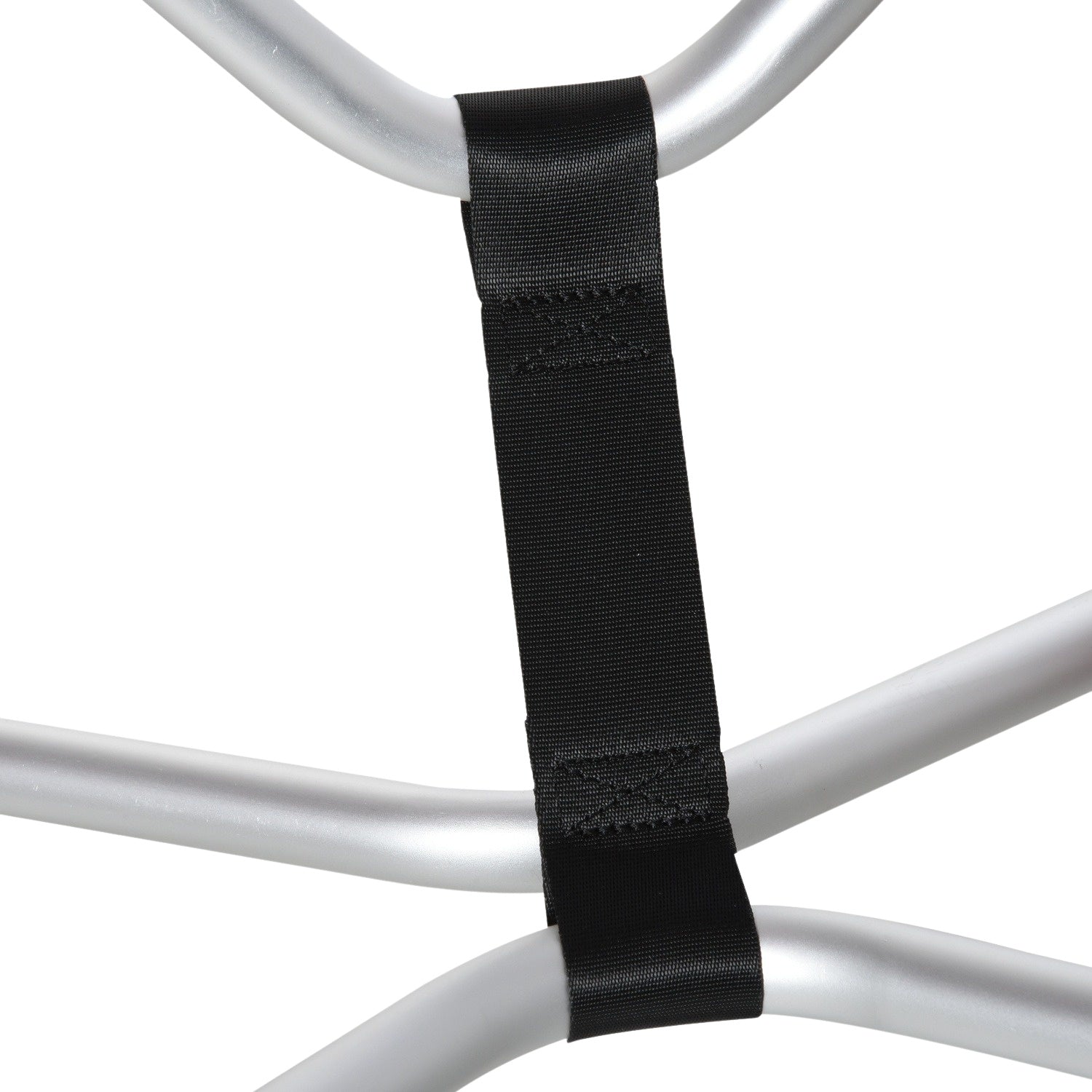 Hopfällbar kajakvagn i aluminium med PU-däck, 75 kg kapacitet