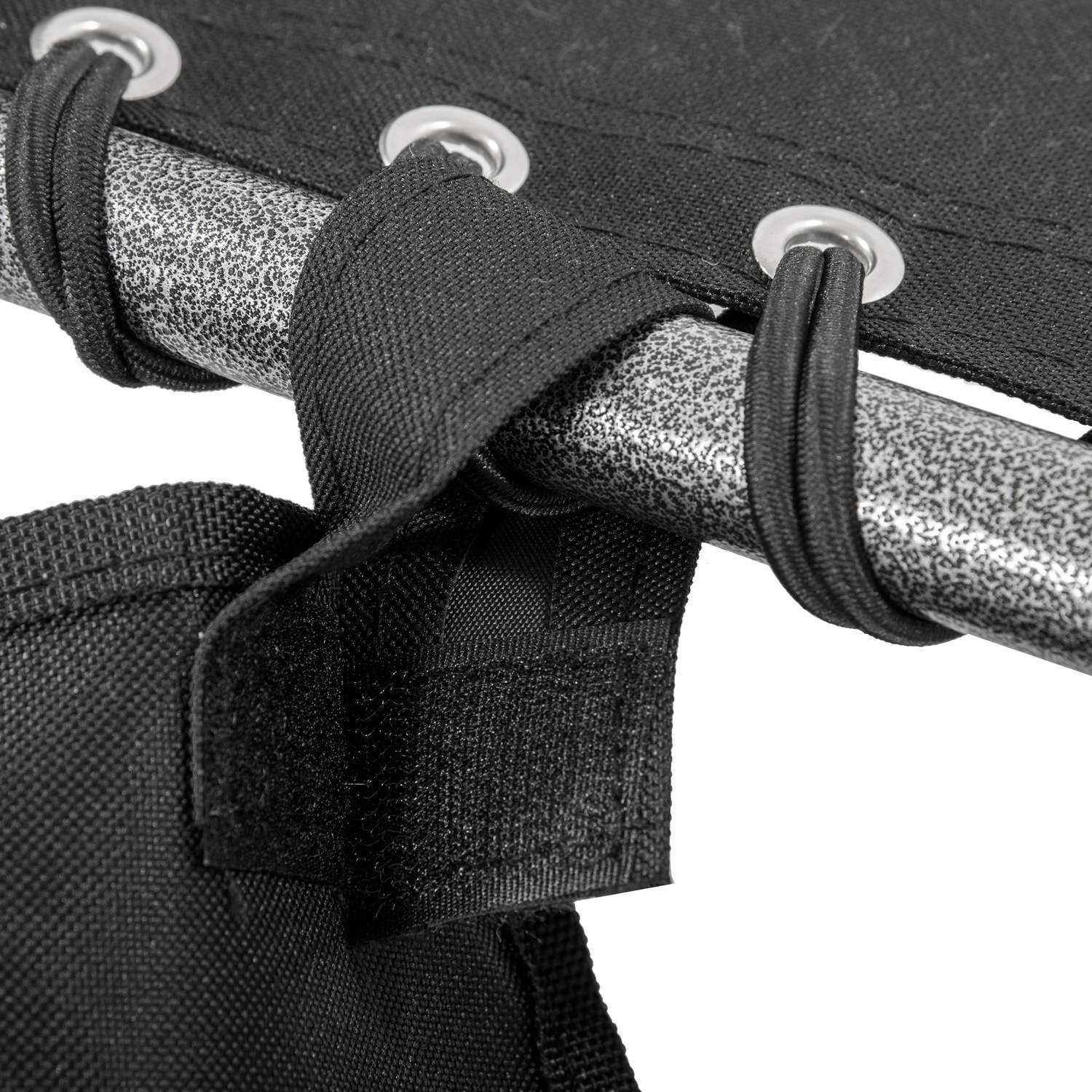 Hopfällbar trädgårdssolstol med kudde, justerbart ryggstöd