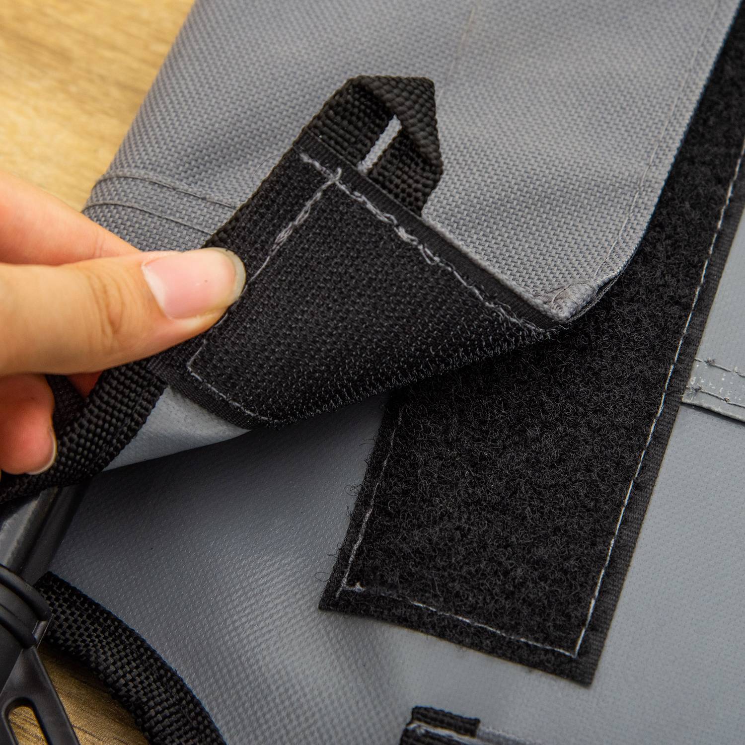 Hundsäng med ventilerande kapell, Grå, 92x76x90 Cm