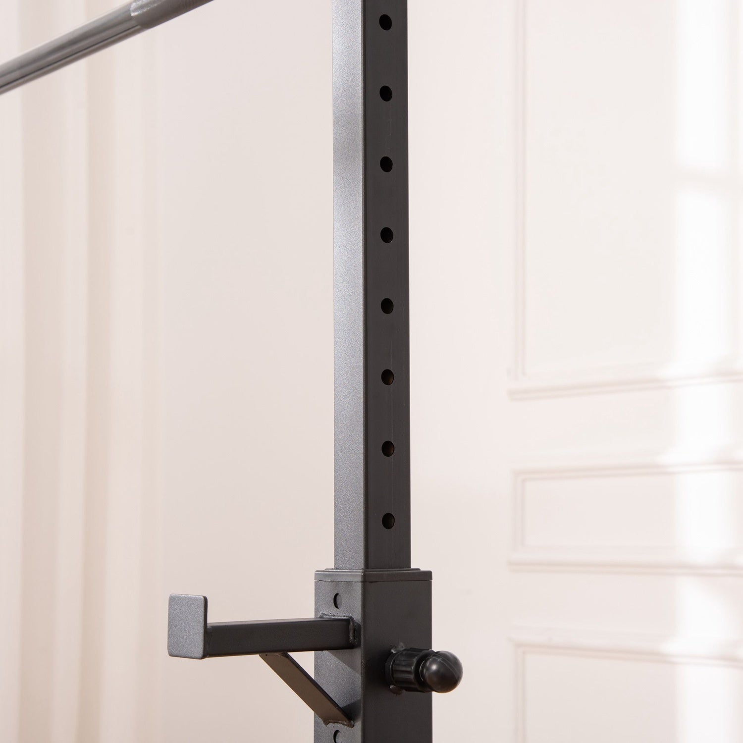 Justerbar hantel- och skivstångsställ, 105-160 cm, 150 kg Kapacitet