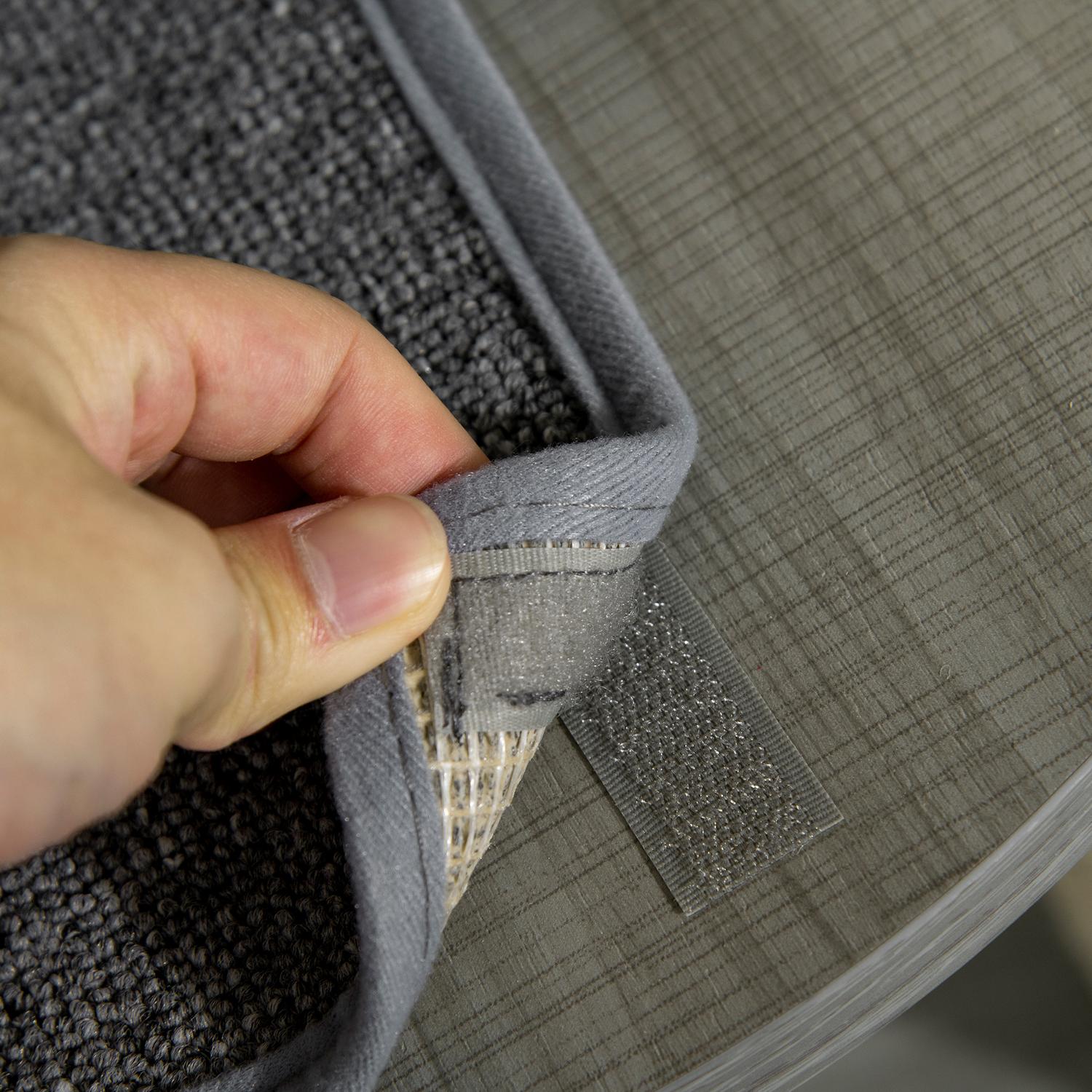 Justerbar takskrapstolpe, 230-250 cm, grå/kräm