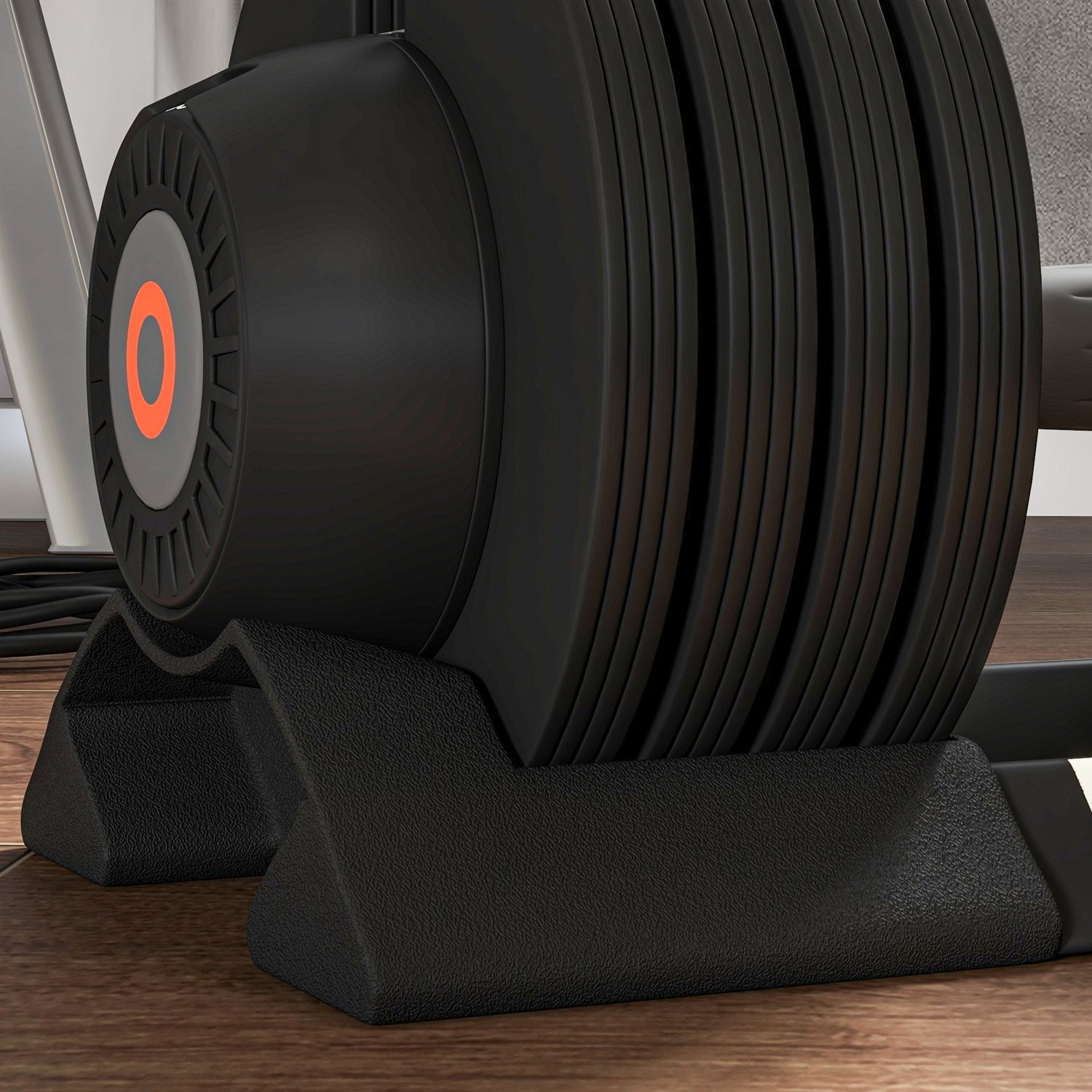 Justerbart hantelset, 6–20 kg med halkfritt grepp