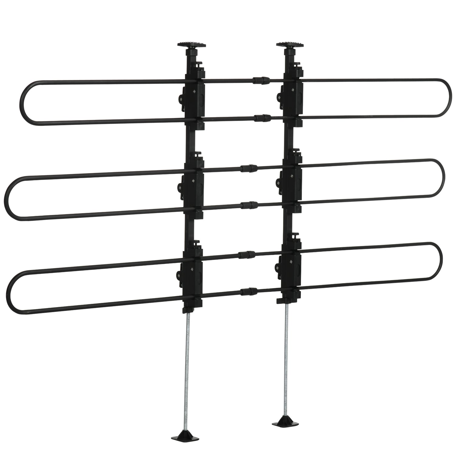 Justerbar universal avdelare för bilkoffertar, stål, 89-150X76-124 cm