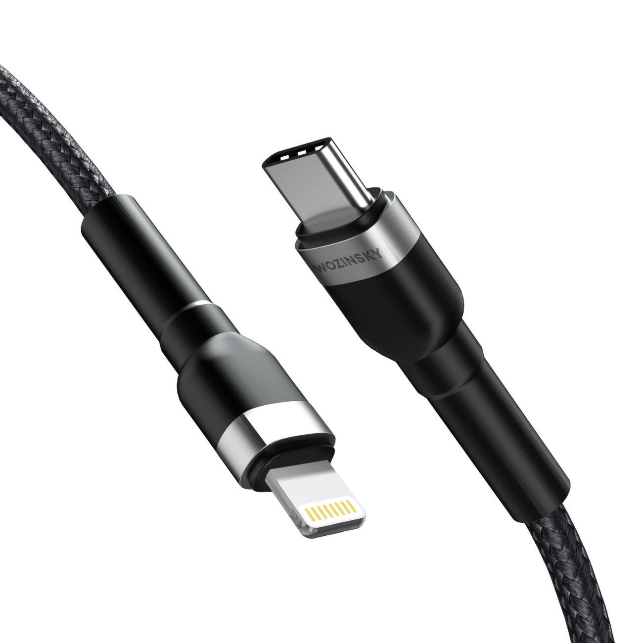 Kabel för iPhone USB-C - Lightning PD 30W 1m svart
