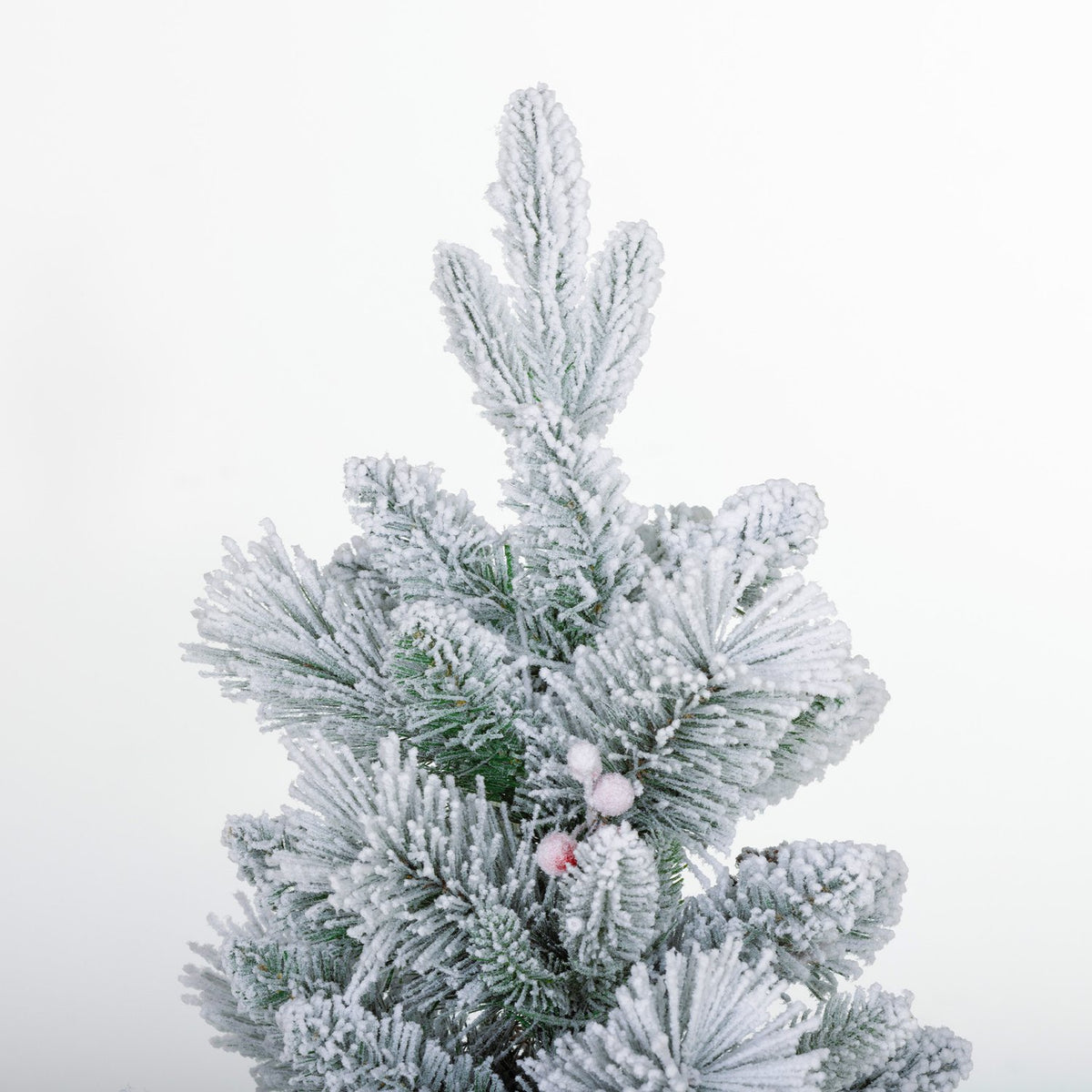 Umělé vánoční stromky, 90 cm, 100 LED světel, sada 2 kusů