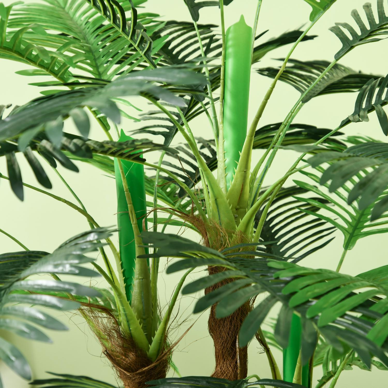 Konstgjord palm, 100 cm med 27 grenar, dekor inomhus/utomhus