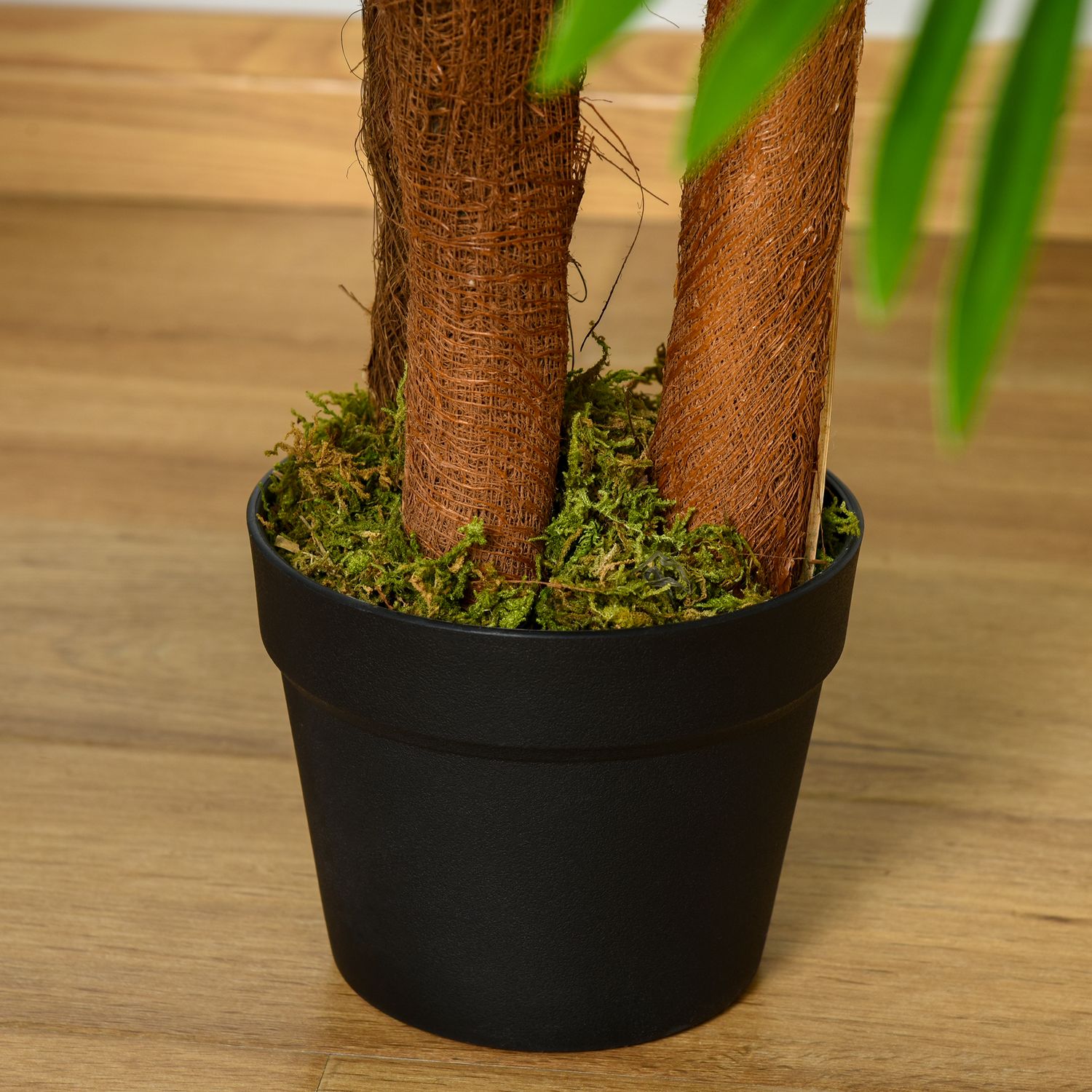 Konstgjord palm 120 cm – naturtrogen inomhus-/utomhusväxt