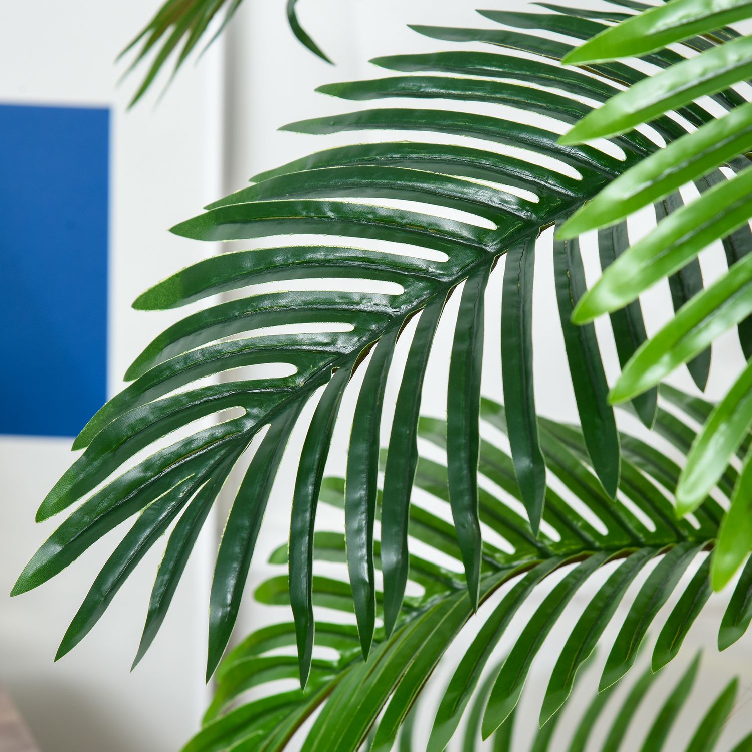 Konstgjord palm 120 cm – naturtrogen inomhus-/utomhusväxt