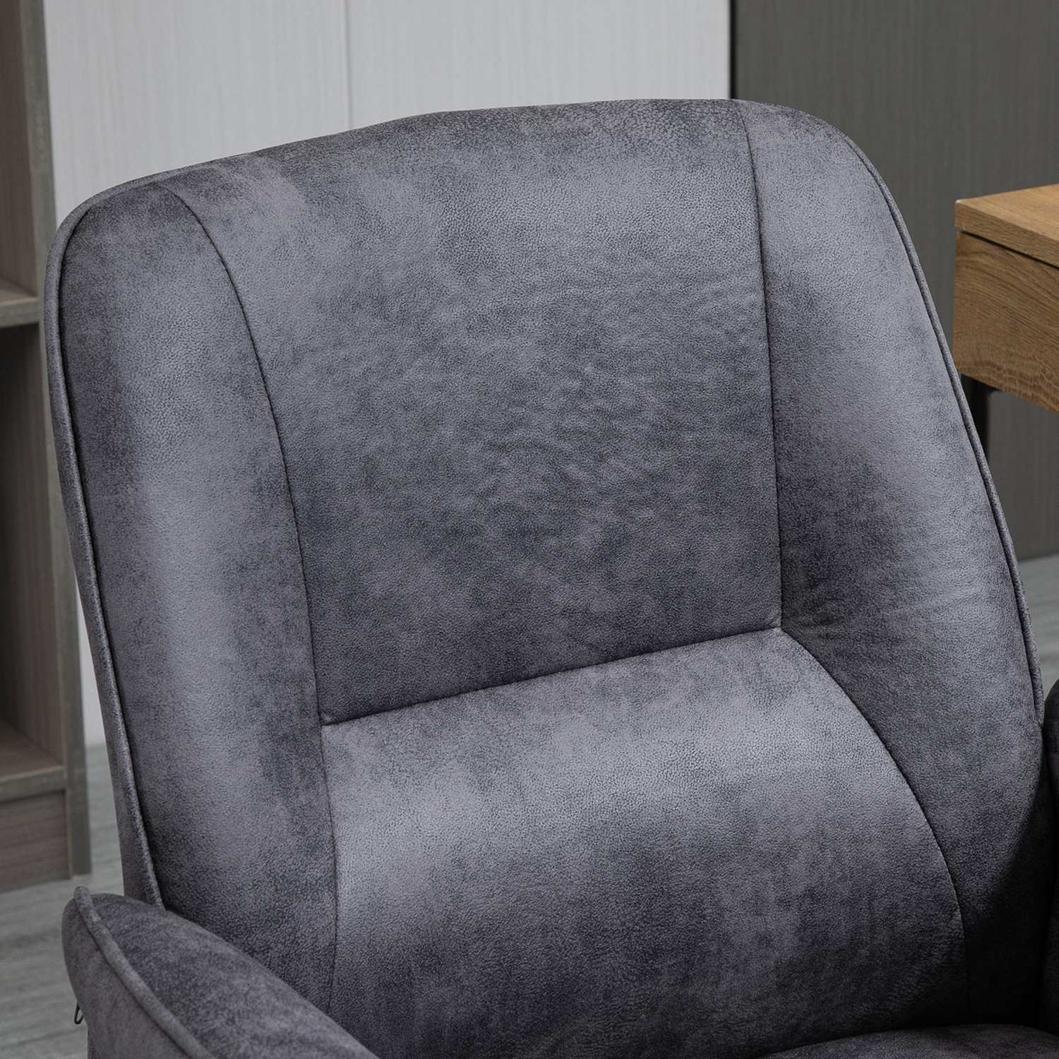 Ergonomisk kontorsstol, höjdjusterbar, 120 kg lastkapacitet