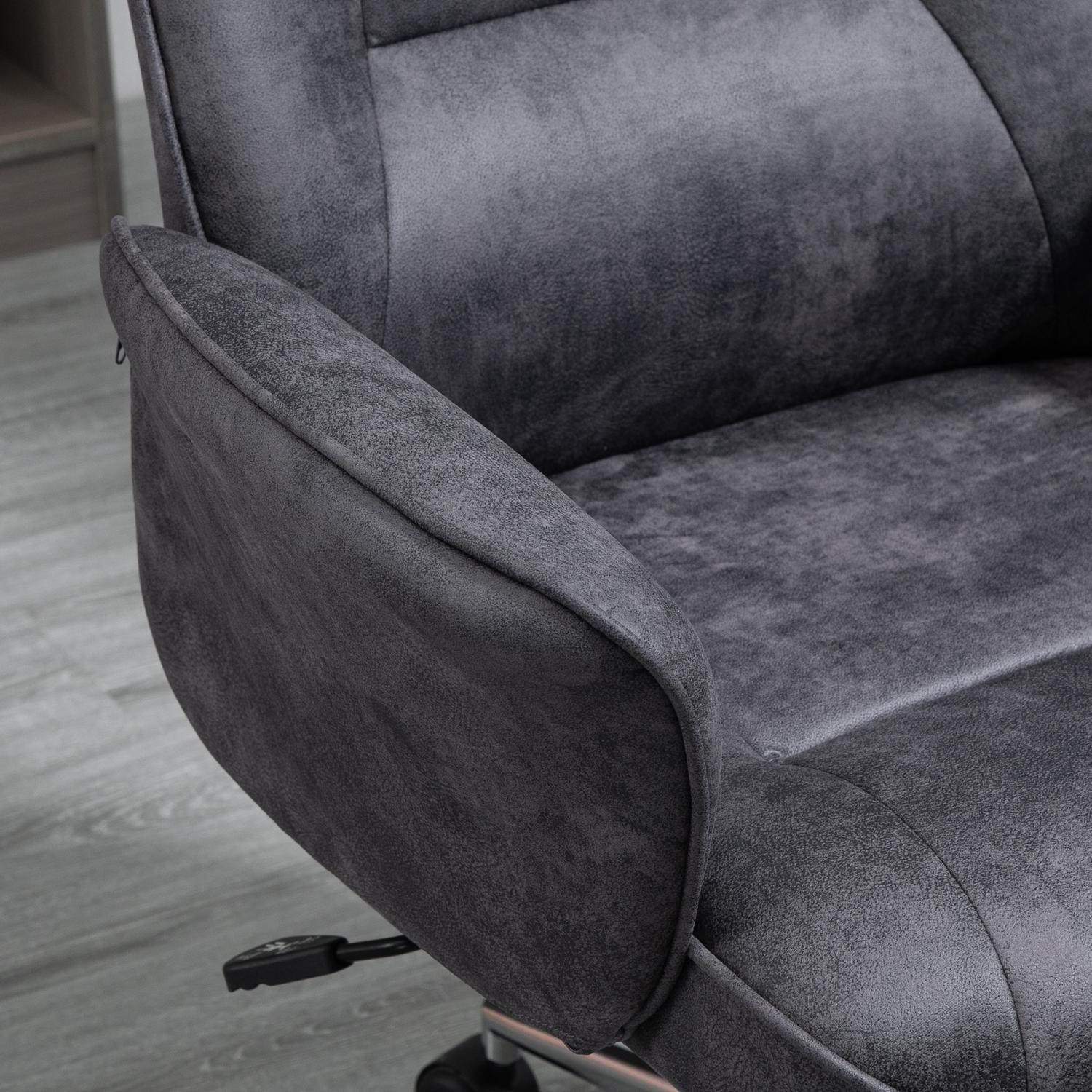 Ergonomisk kontorsstol, höjdjusterbar, 120 kg lastkapacitet